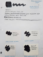 Fountain Pen Ink - Raven