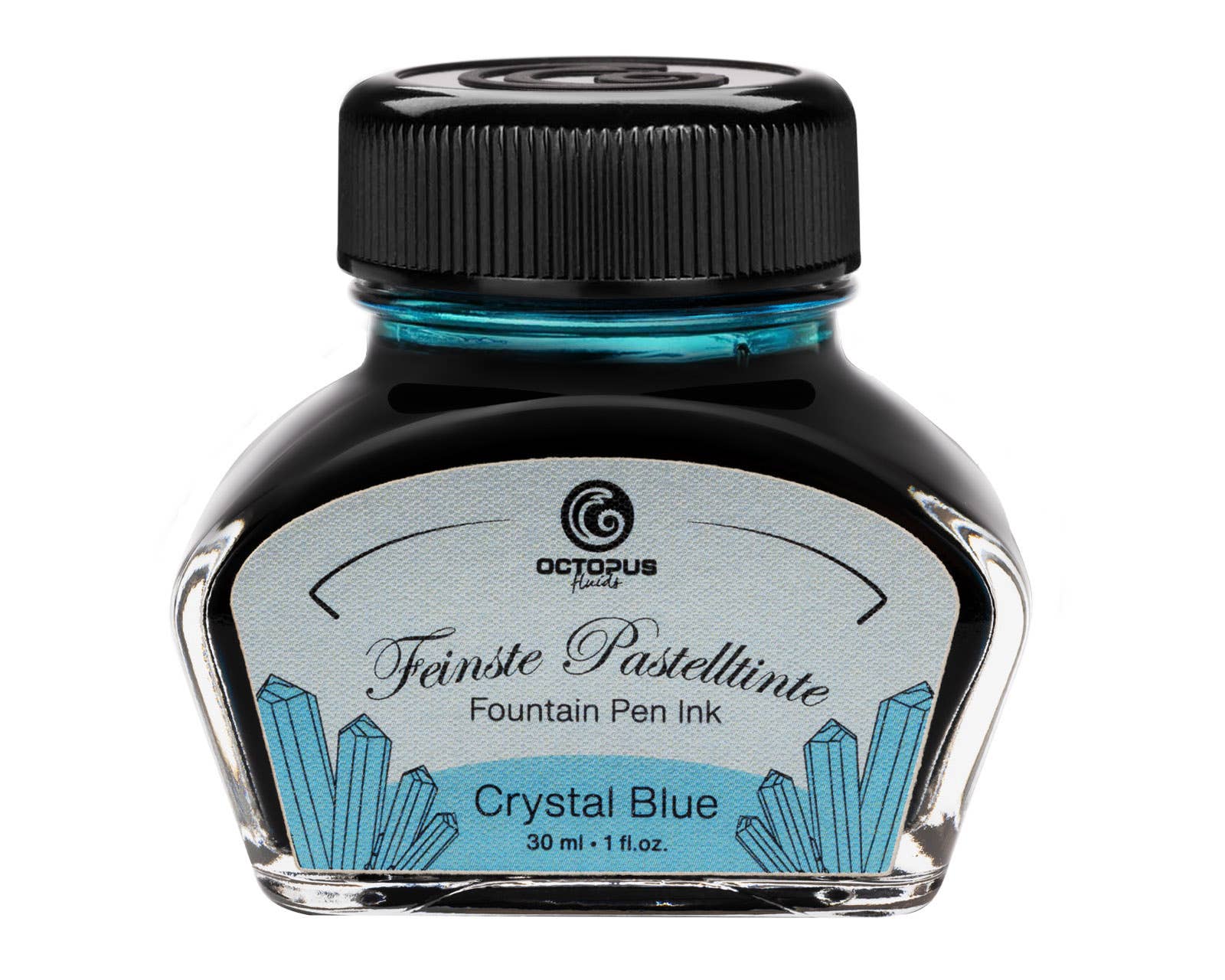 Octopus Fluids Writing Ink – Crystal Blue (Pastel Blue)