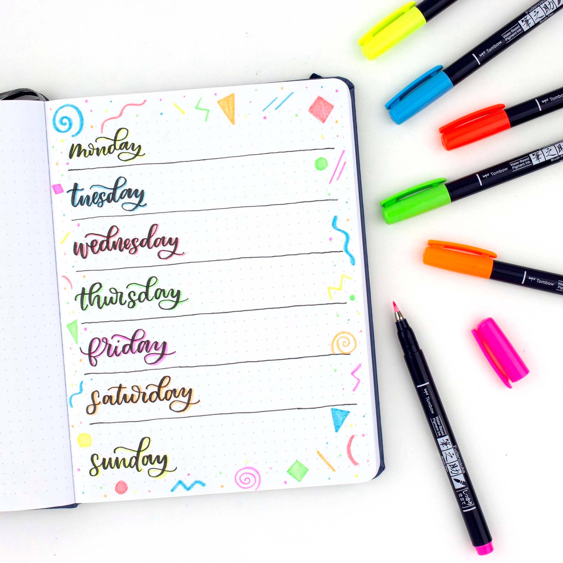 Tombow Fudenosuke Brush Pen – Calligraphy