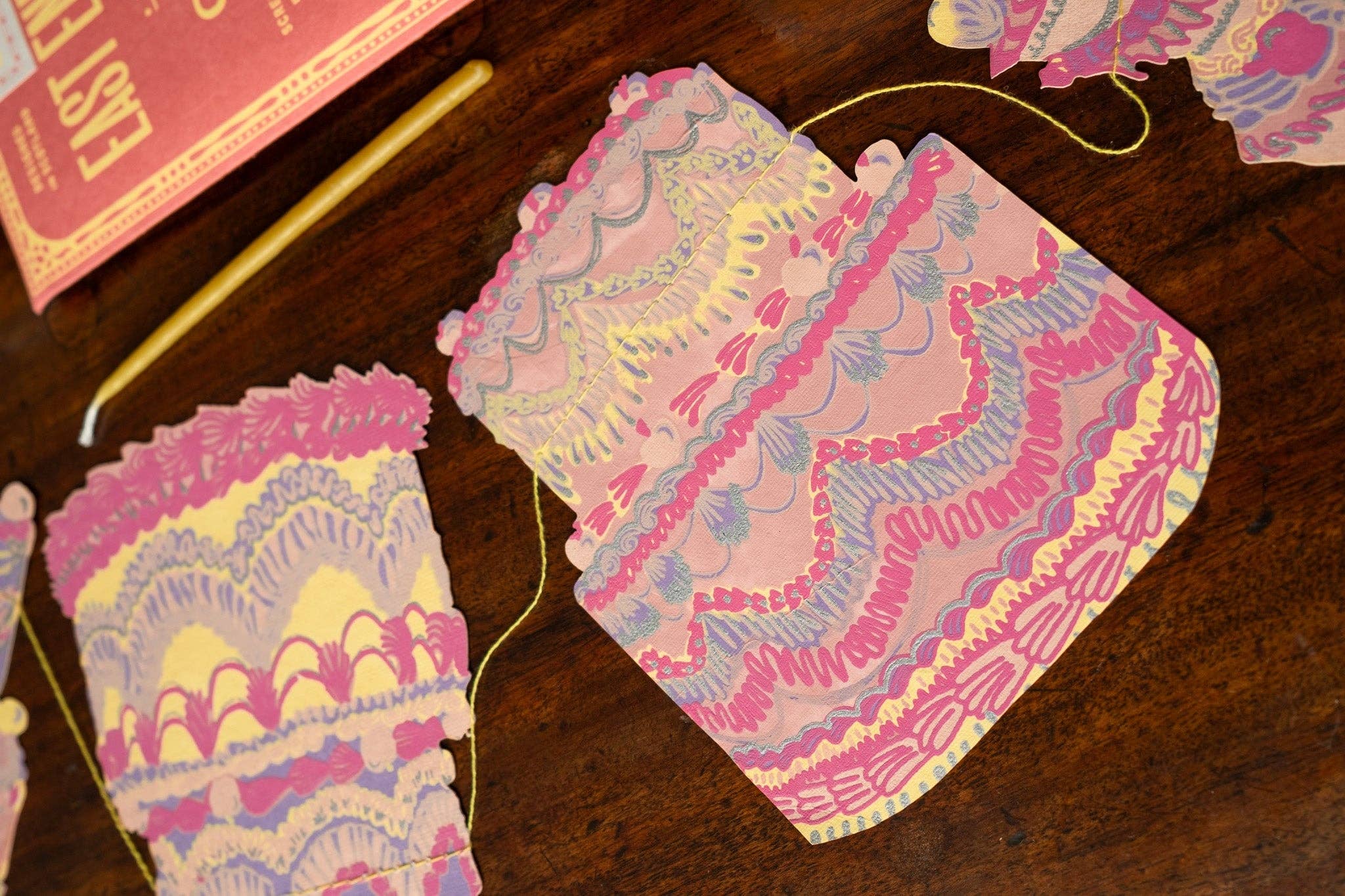 Celebration Cakes – Sewn Garland (East End Press)