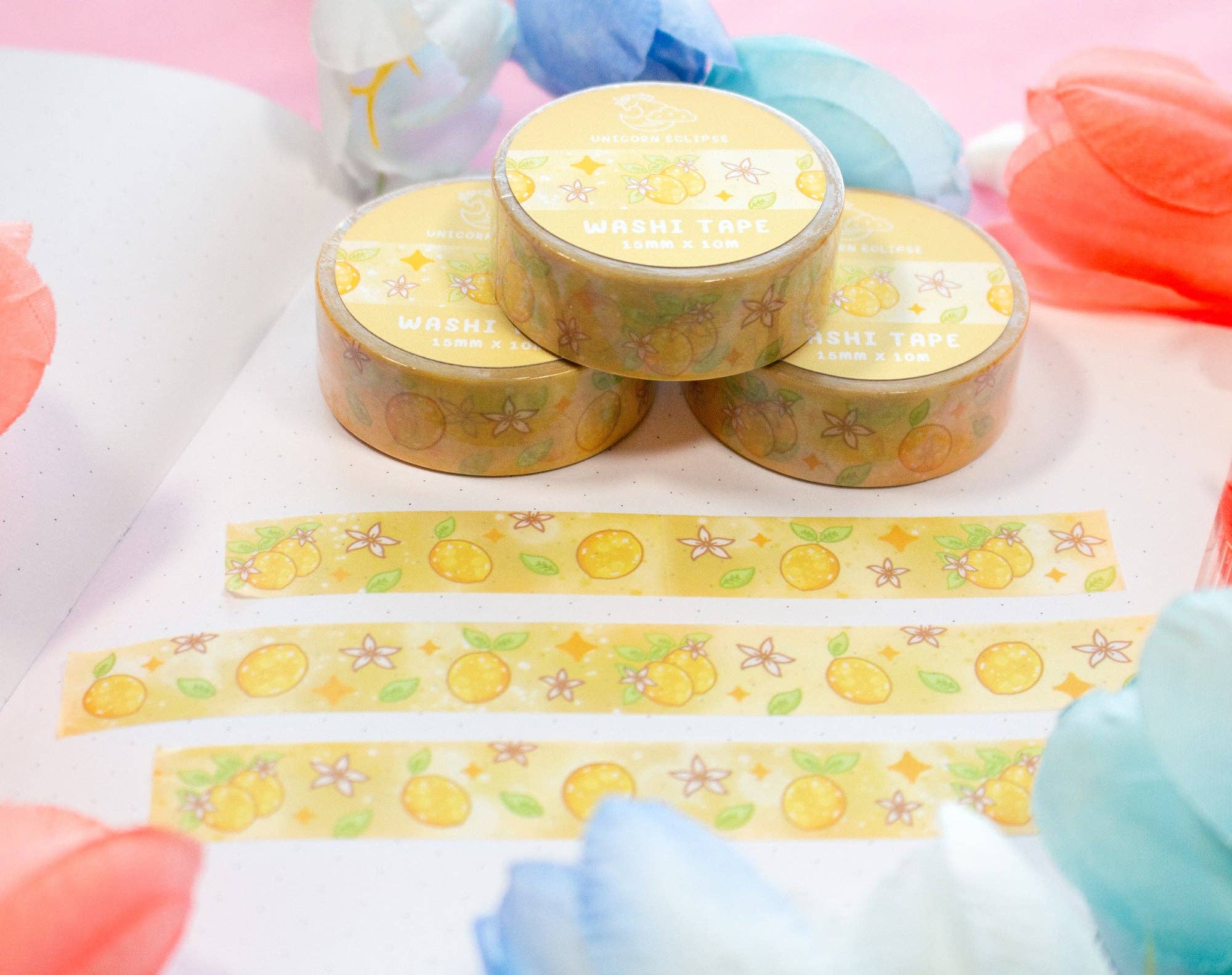 Lemons Washi Tape  – Unicorn Eclipse
