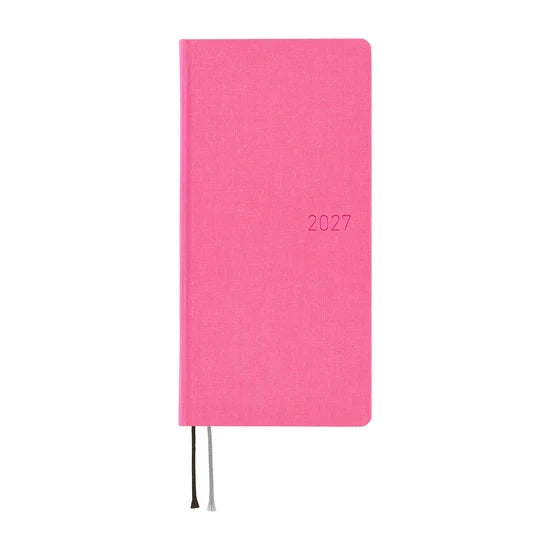 Hobonichi Techo 2027 Weeks Colors – Pink Sapphire