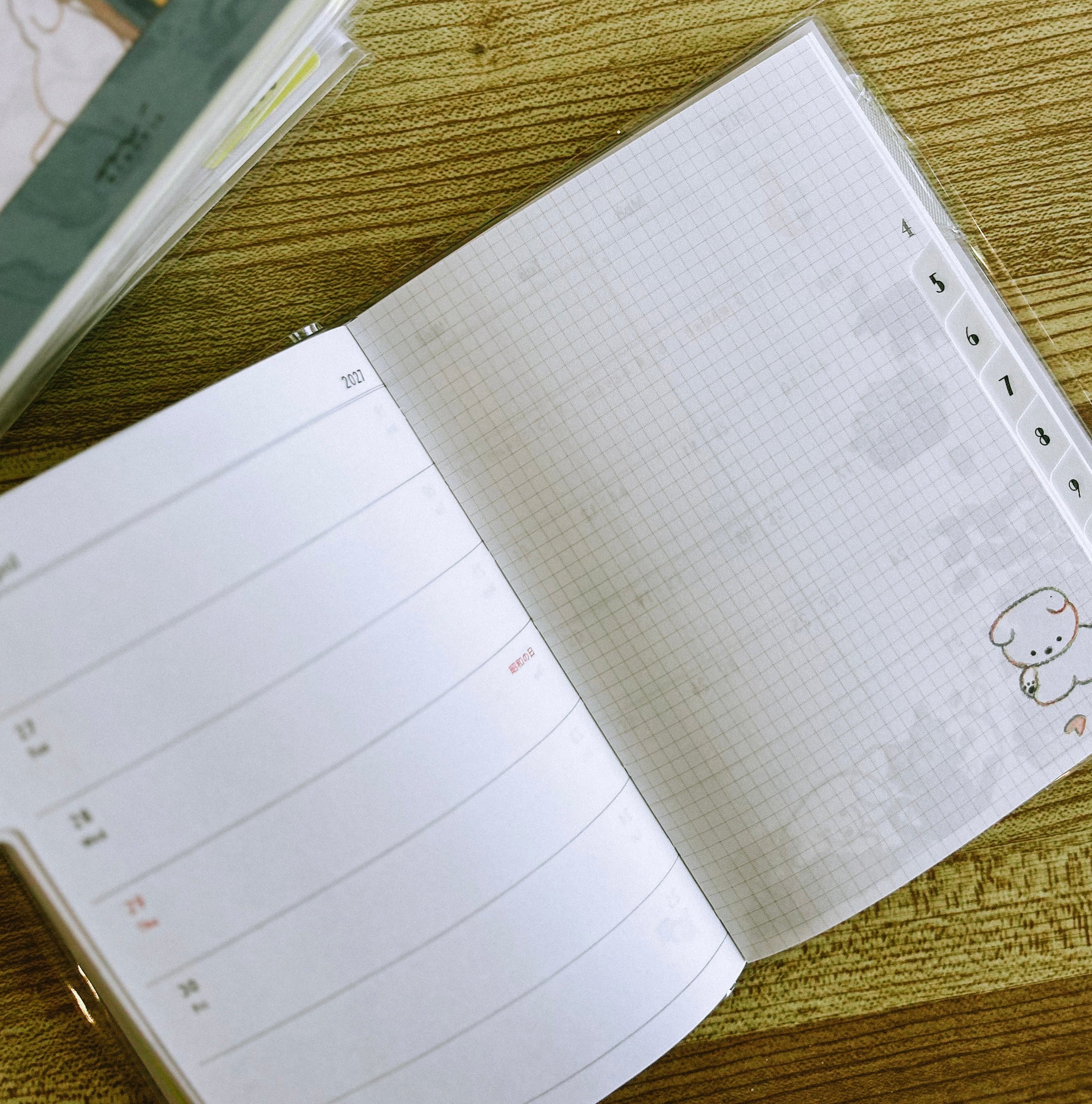 Midori Pocket Diary 2027 – A6 DOG