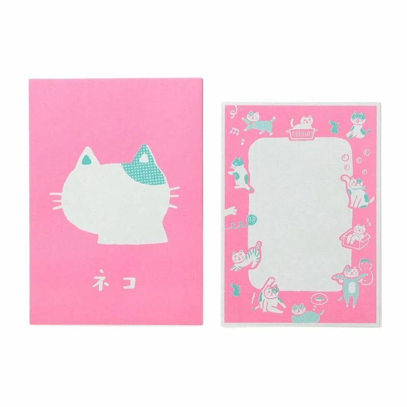 Yoiko's Letter Set – Cat Pink