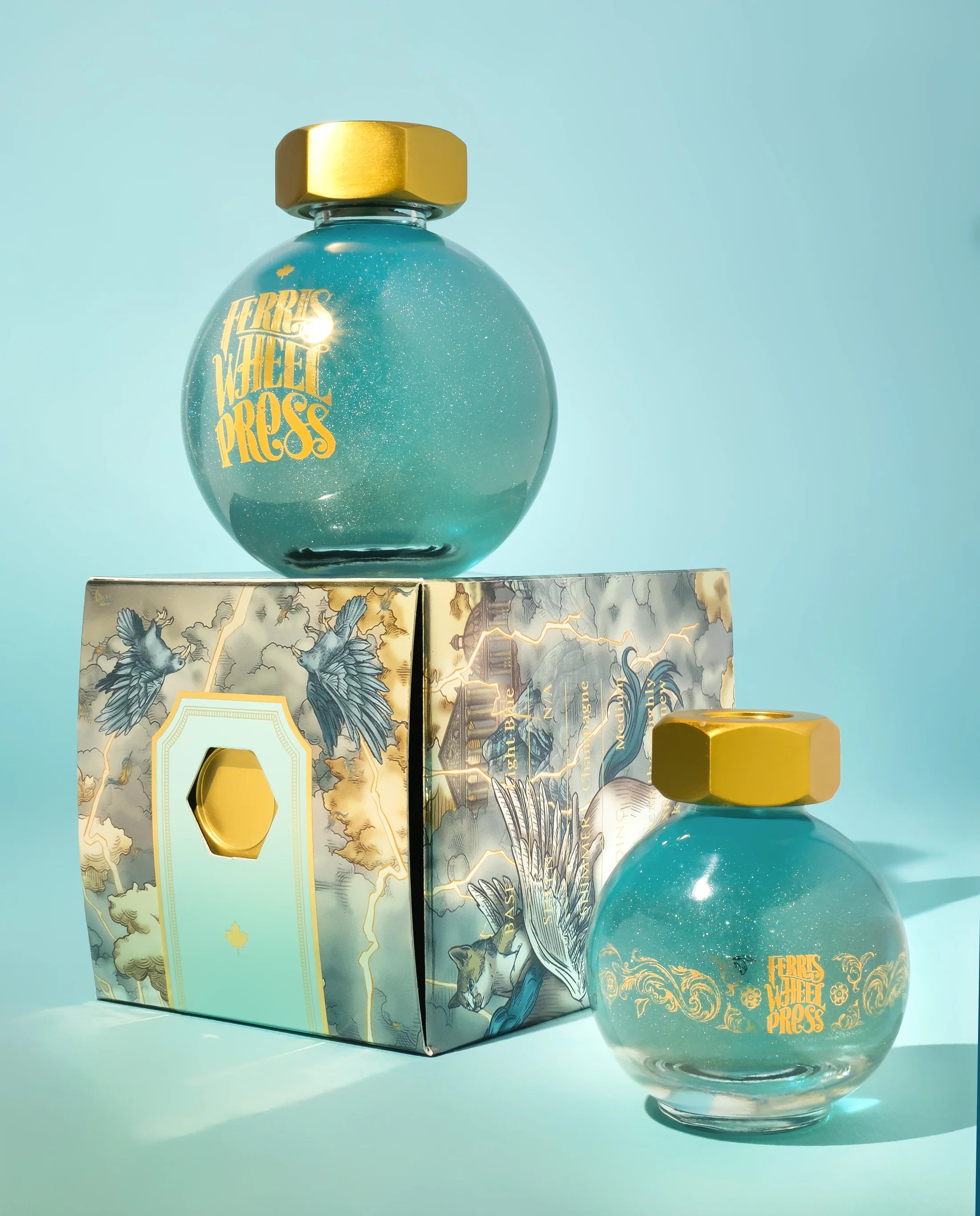 Ferris Wheel Press Bottled Ink – Skies of Uproar