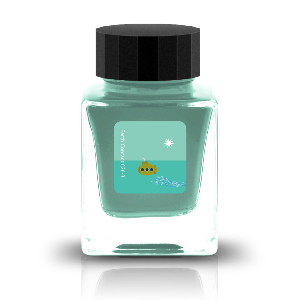 Tono & Lims Bottled Ink Earth Contact – Fluorite Mint