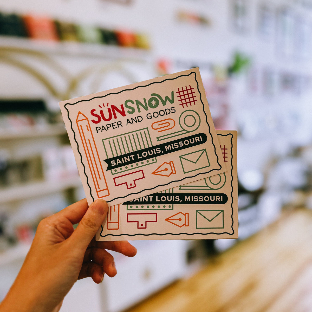 SunSnow Postcard – Supplies