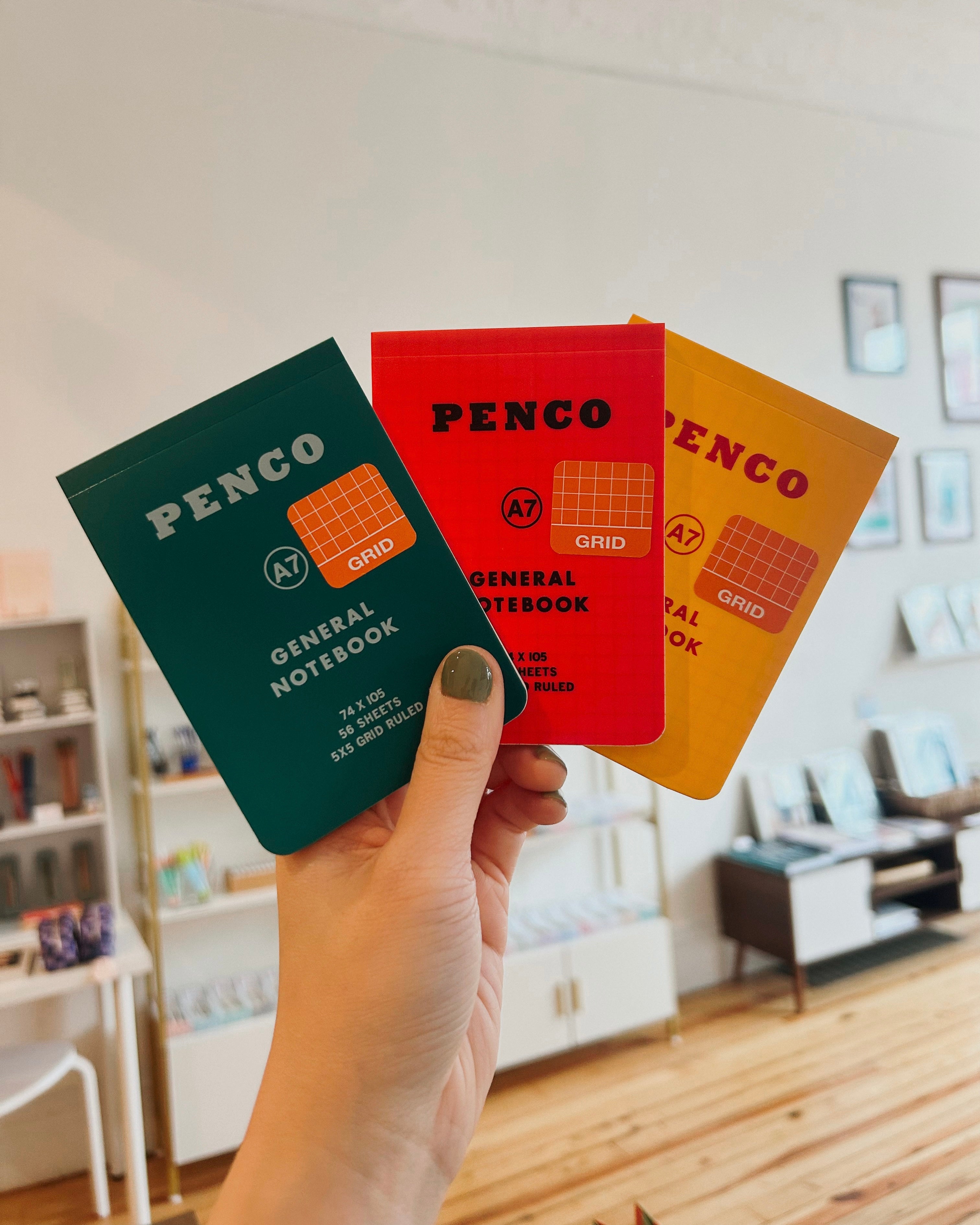 Penco Reporter Notebook – Soft A7 Grid
