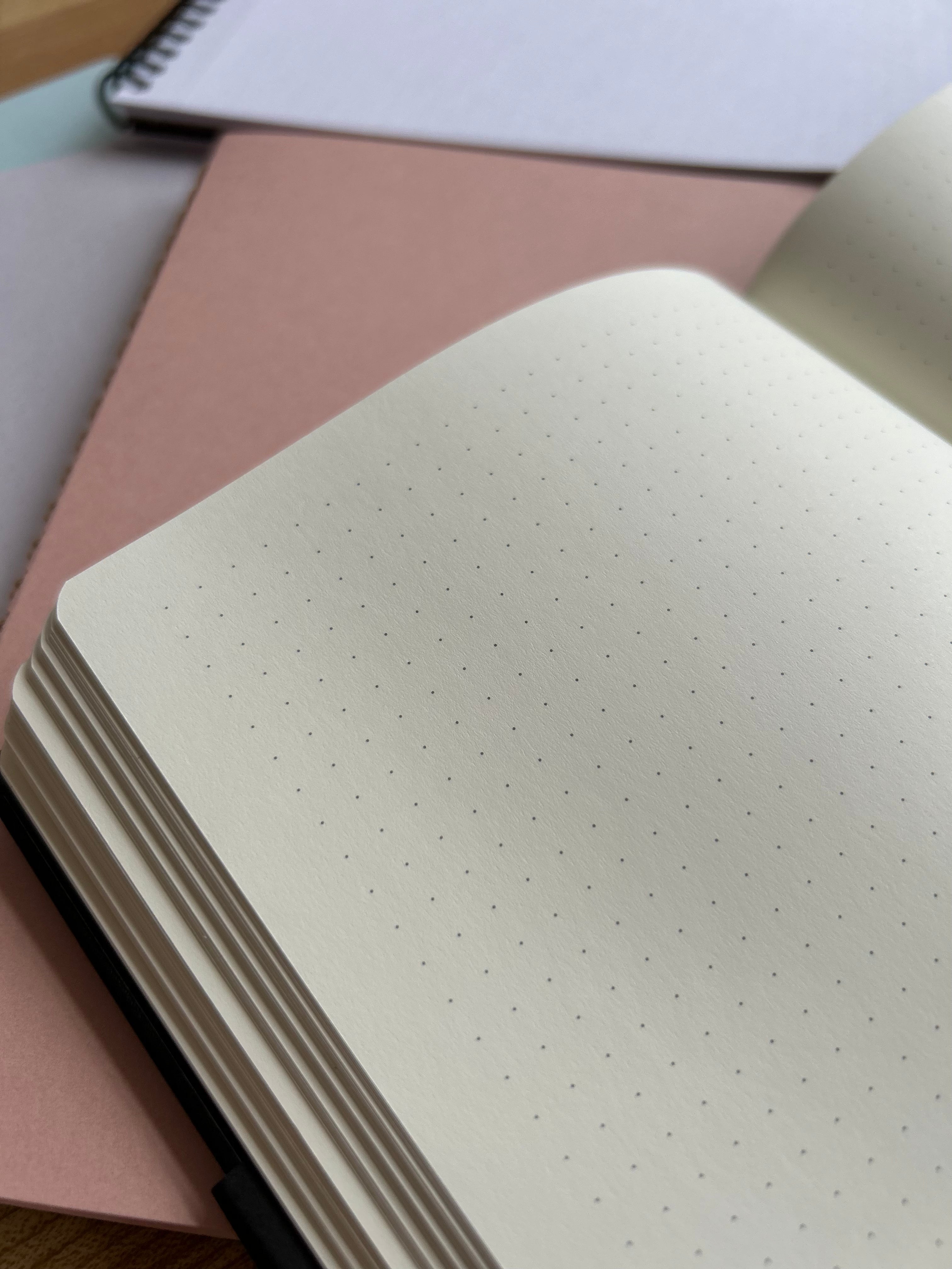 Midori Ring Notebook – Soft Color Dot Grid