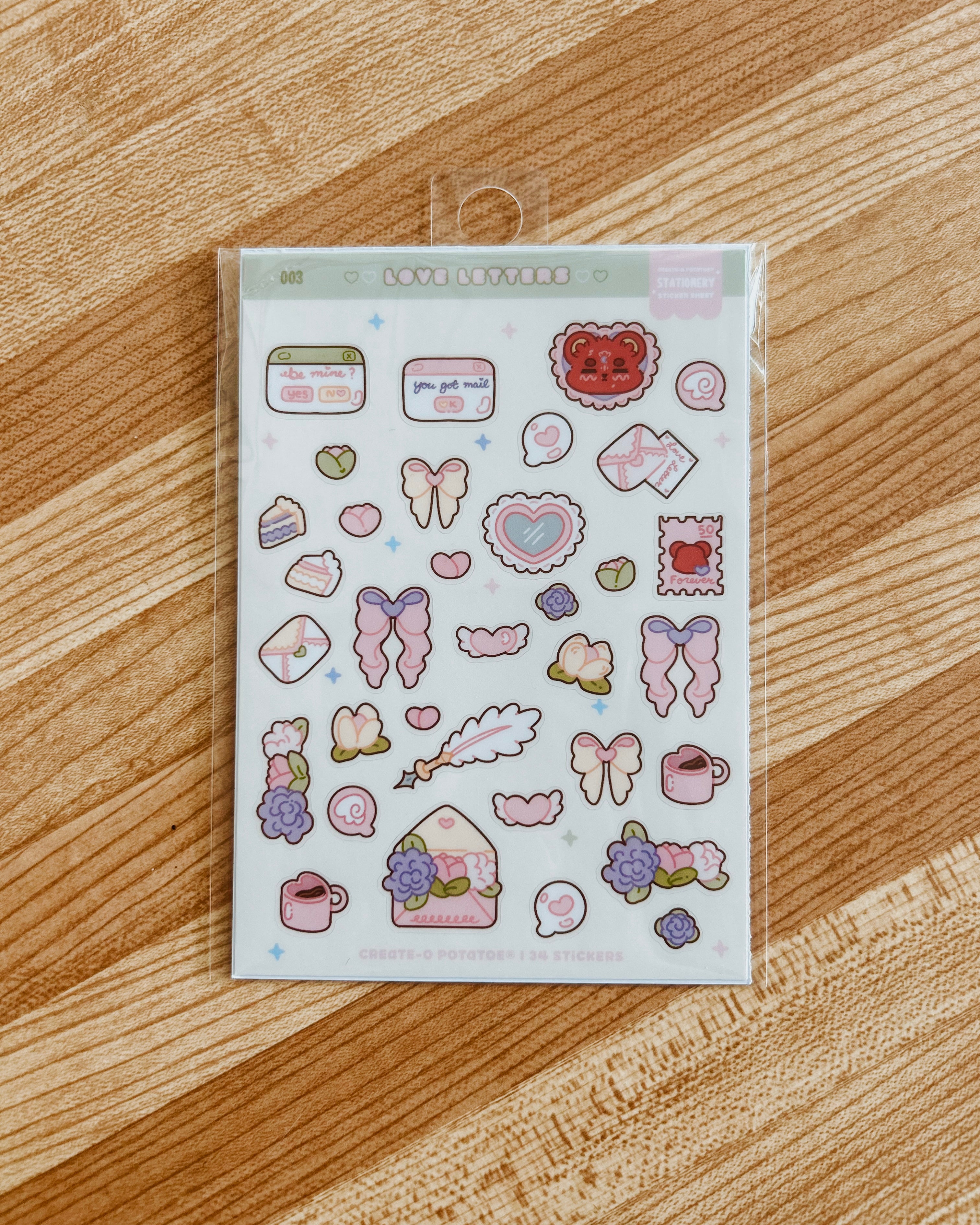 Love Letters Sticker Sheet