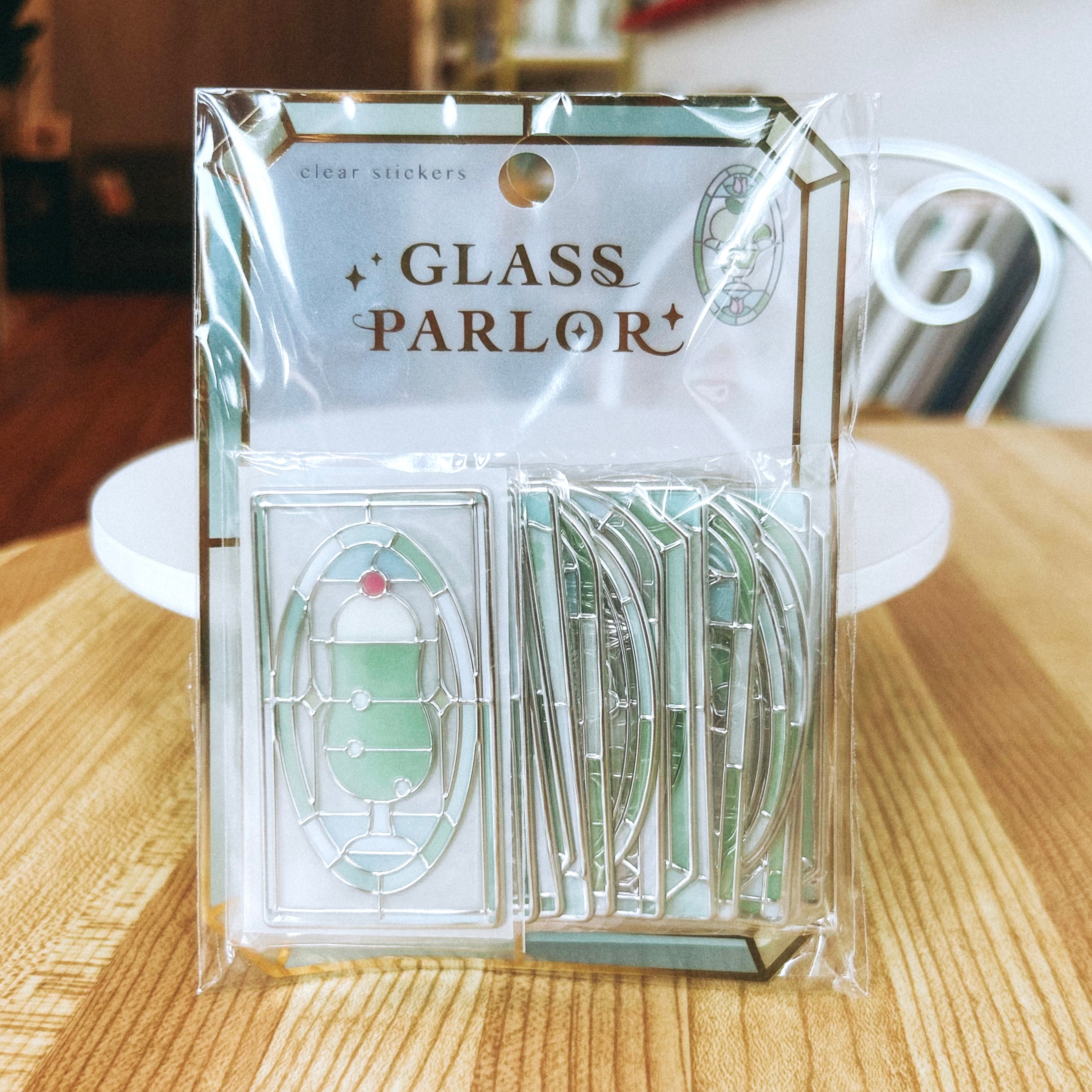 Glass Parlor 3D Sticker Stained Glass Inspired – Melon Soda
