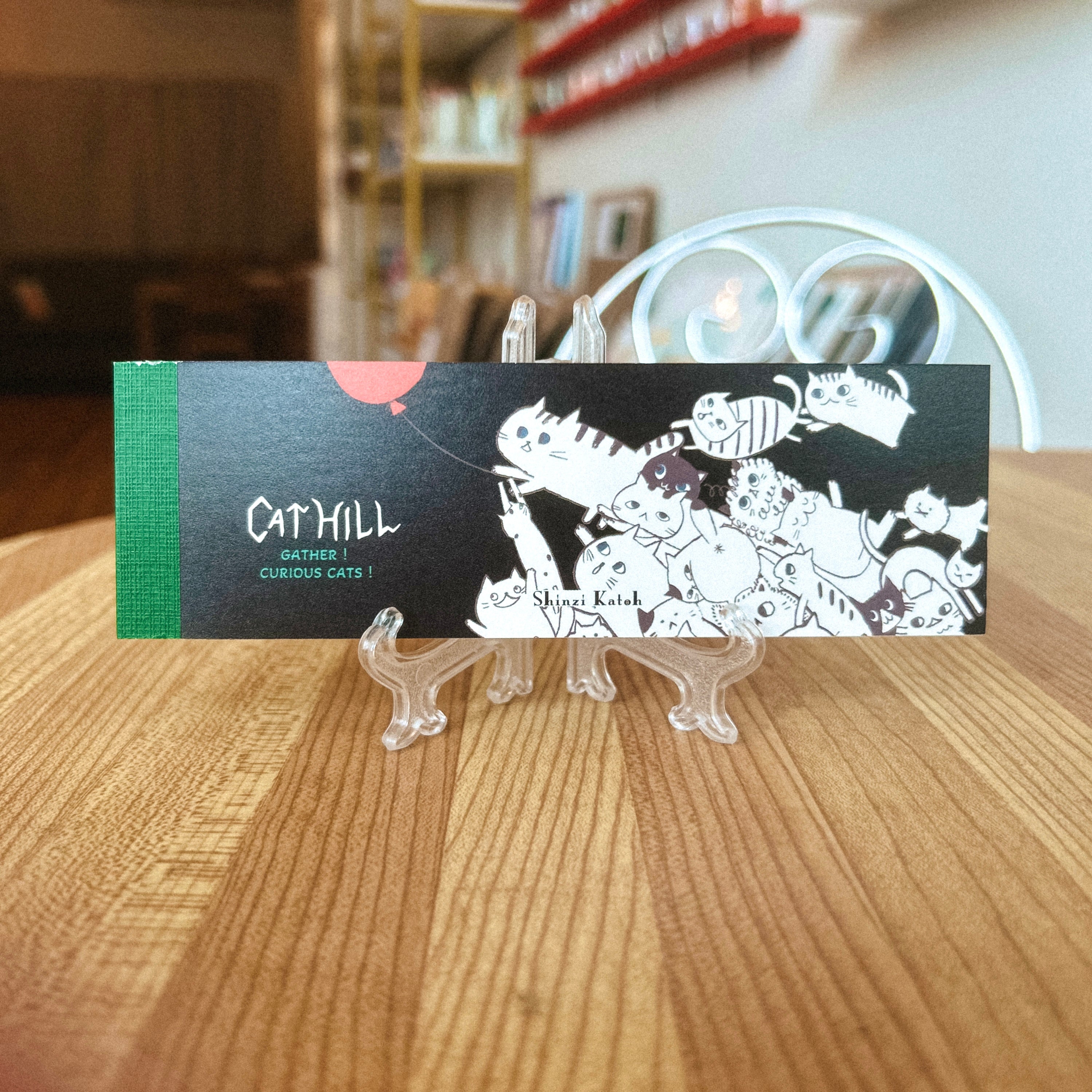 Shinzi Katoh Slim Memo Pad – Cat Hill Black