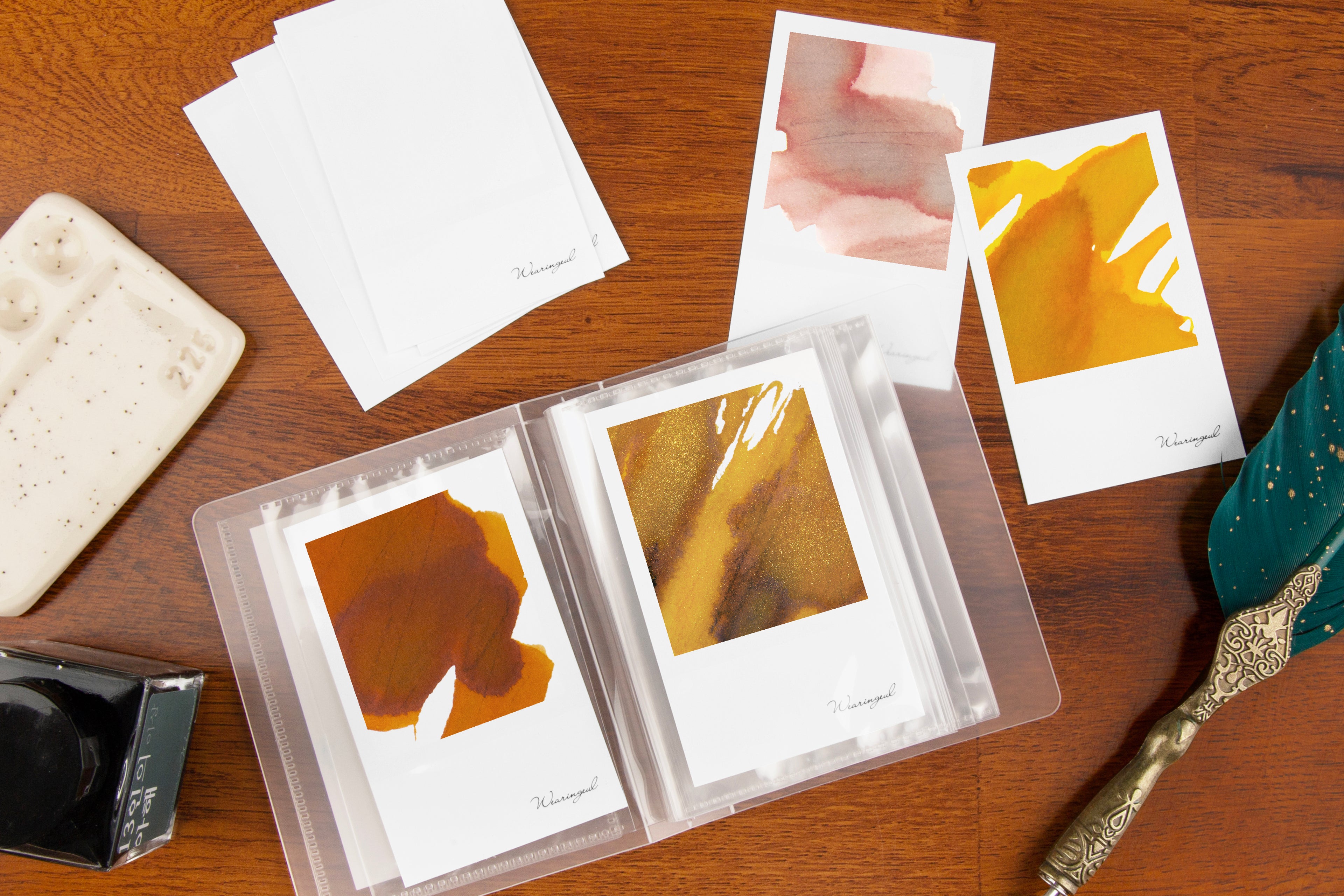 Wearingeul Ink Instant Film Color Swatch