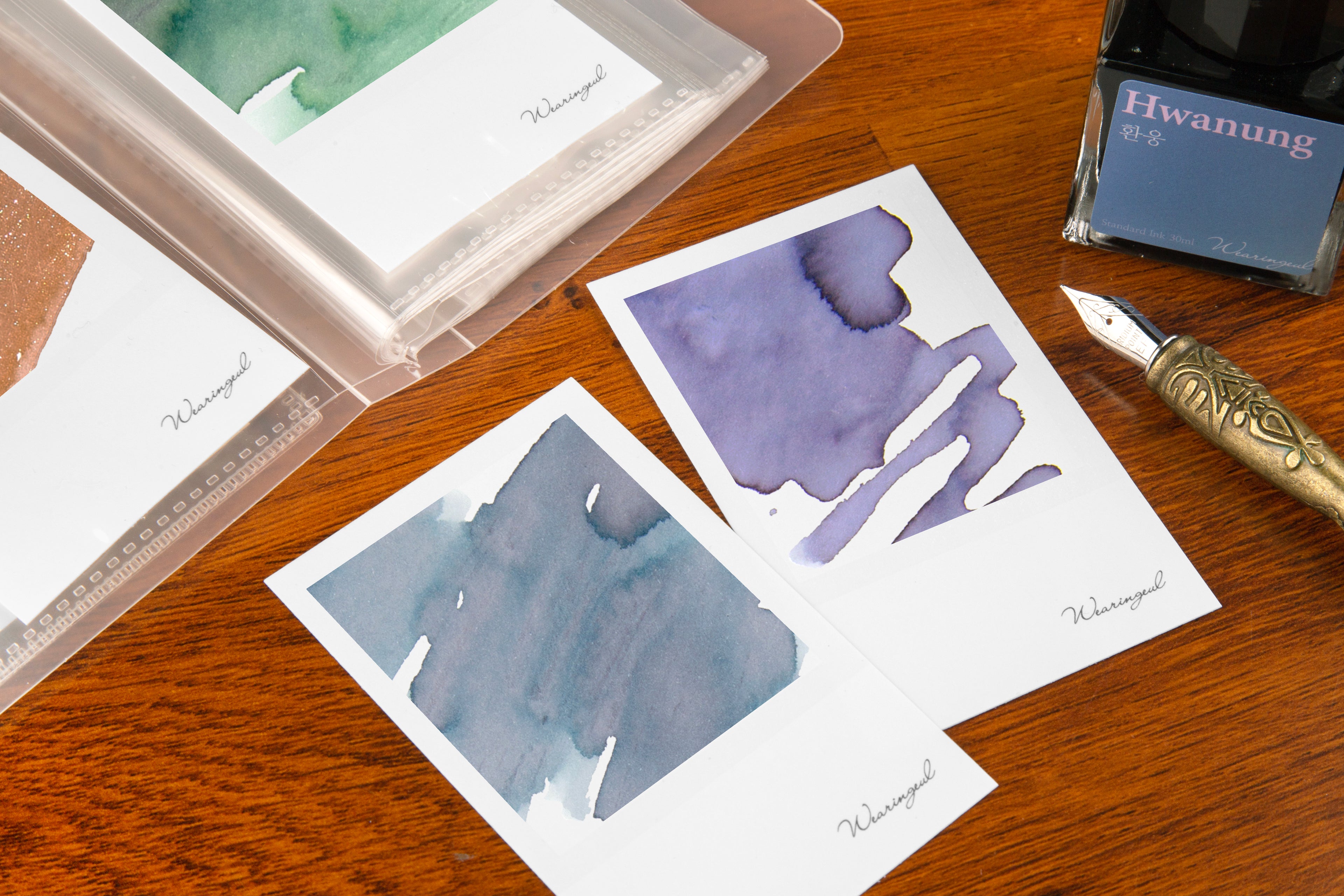 Wearingeul Ink Instant Film Color Swatch