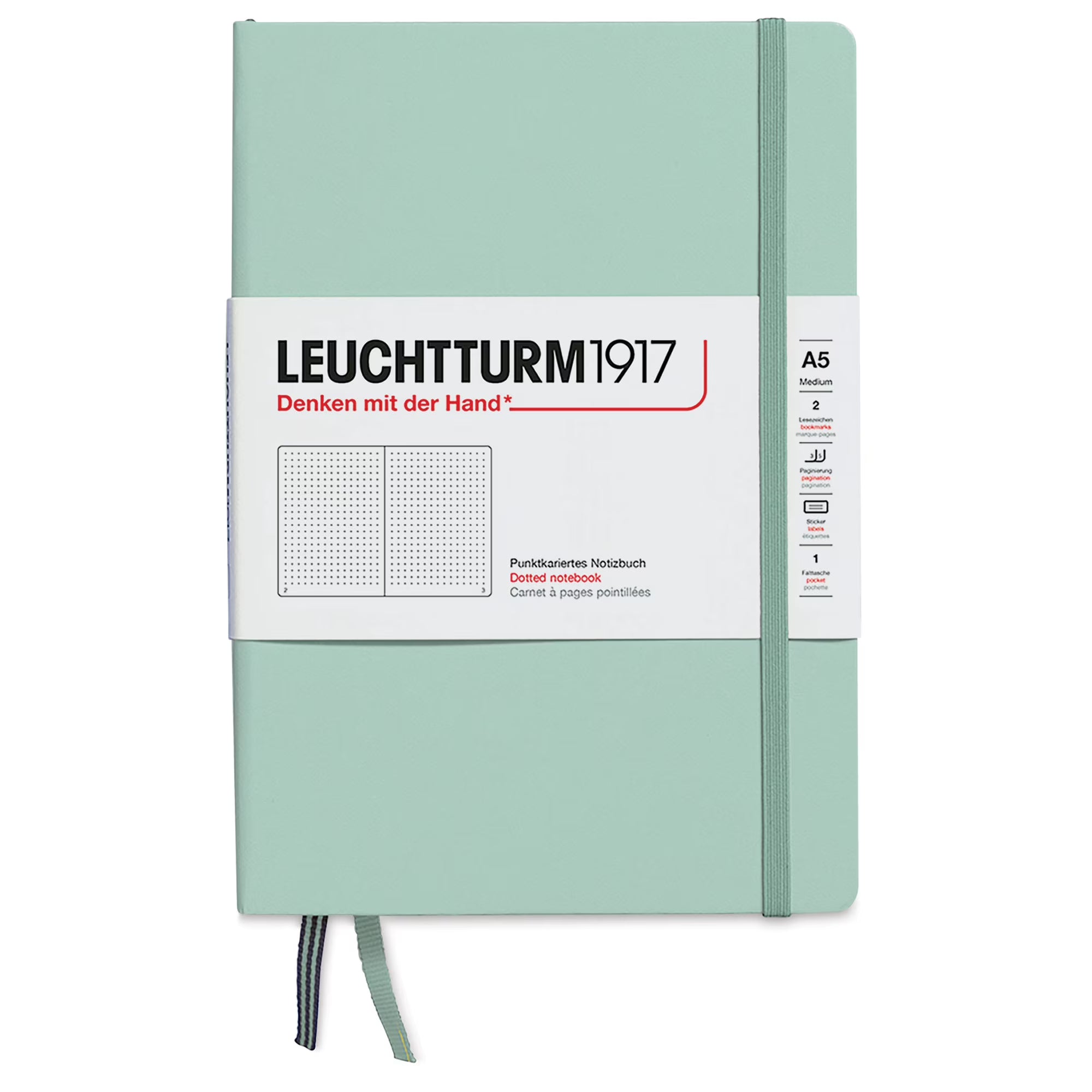 Leuchtturm1917 Medium Notebook – A5 Dotted (Hardcover)
