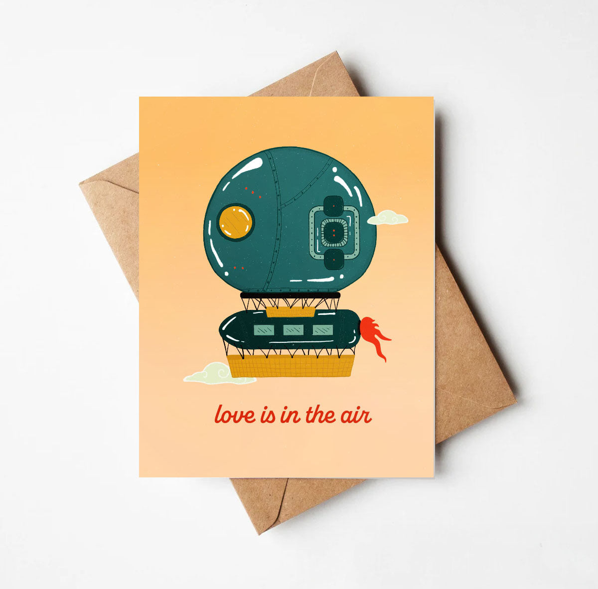 Love is in the Air Greeting Card