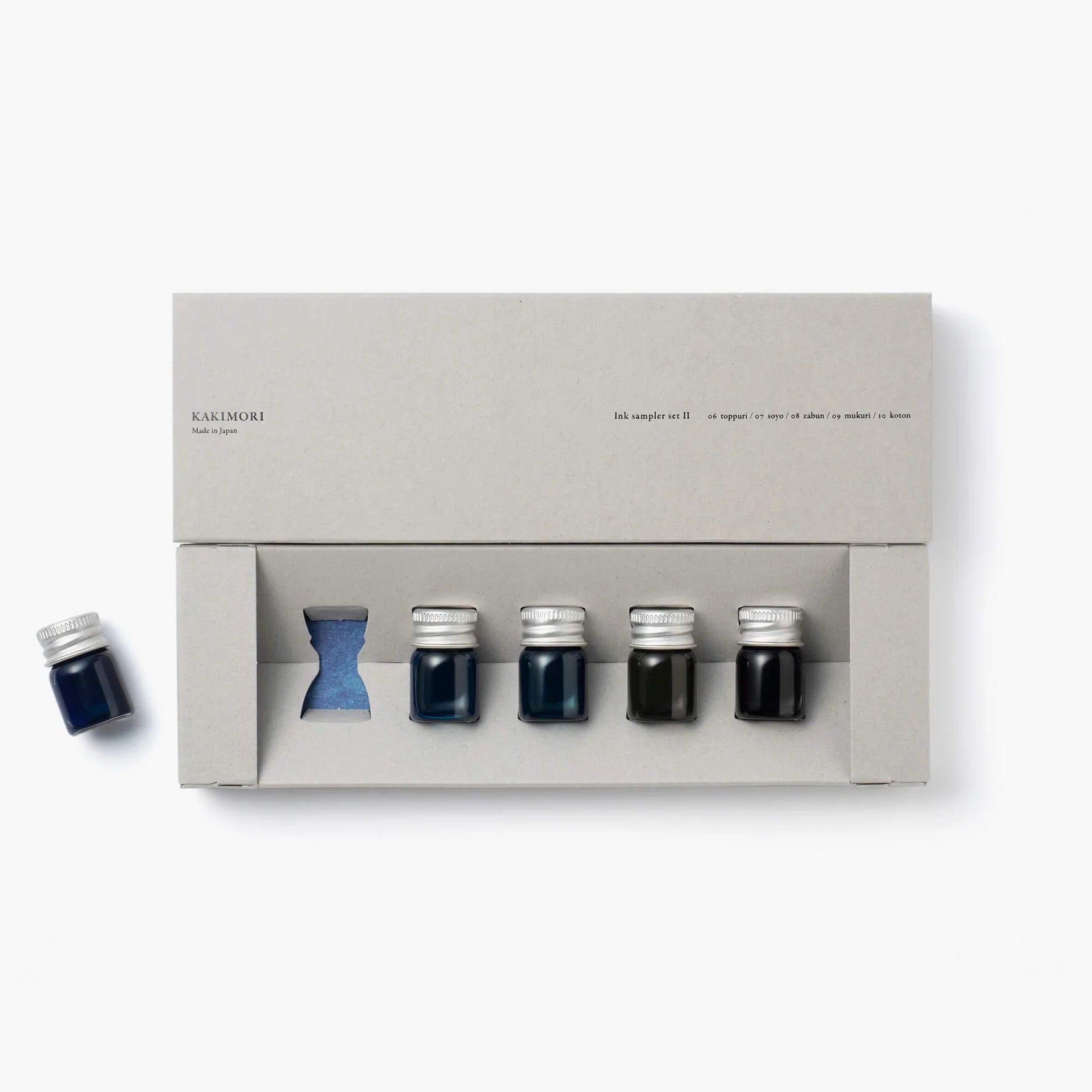 Kakimori Pigment Ink – Ink sampler set II
