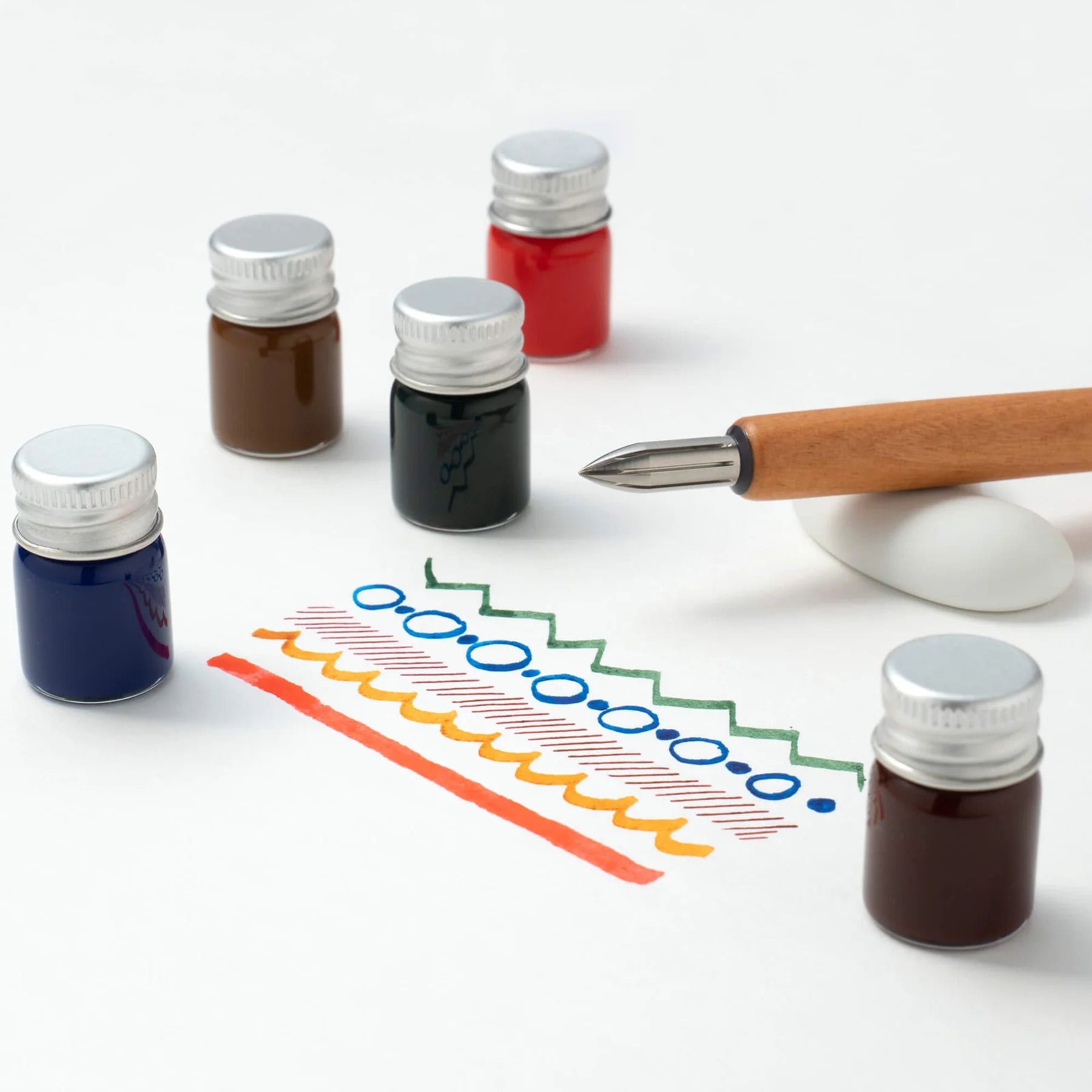 Kakimori Pigment Ink – Ink sampler set I