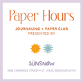 Paper Hours: St. Louis Journal + Paper Club