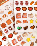 Create-O Cafe Sticker Sheet