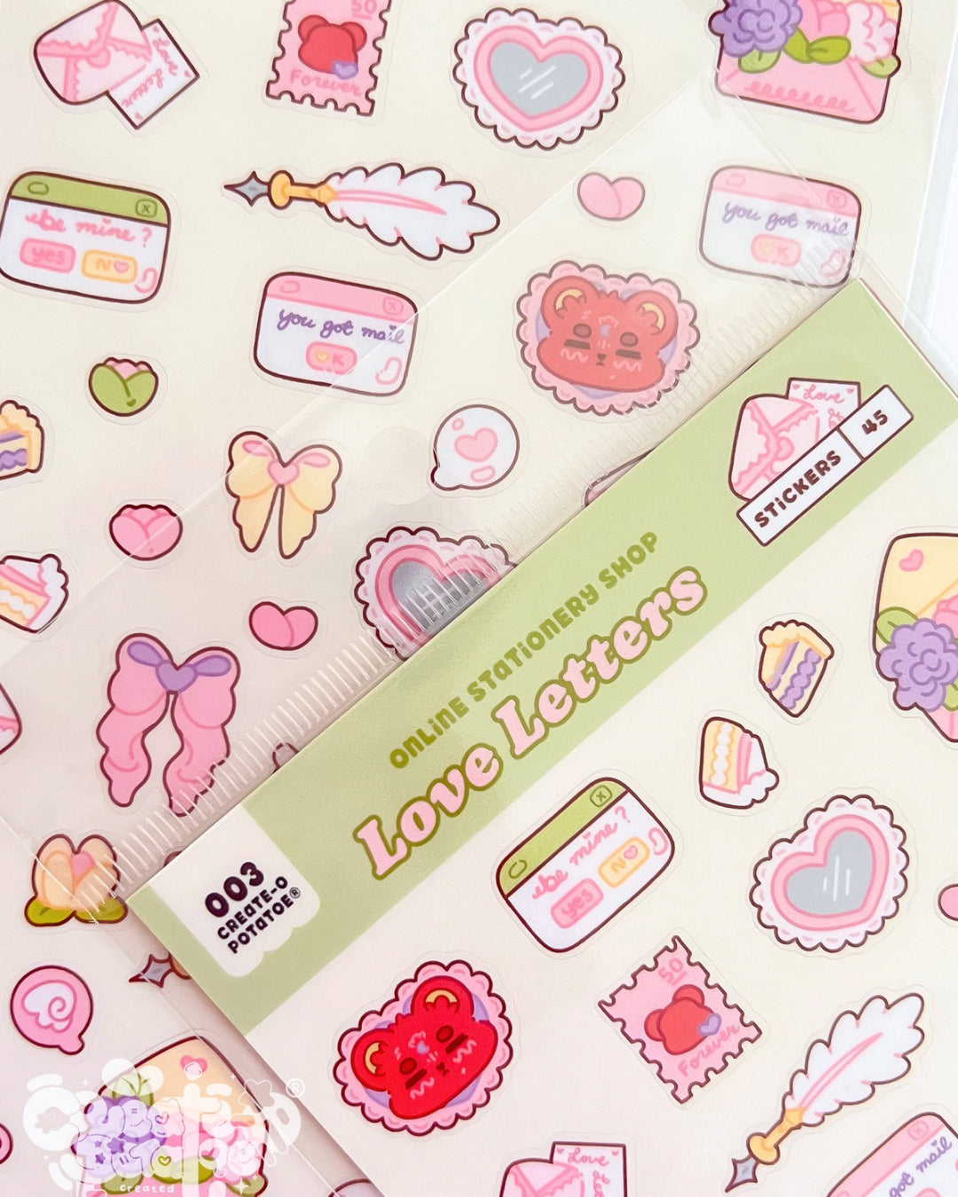 Love Letters Sticker Sheet