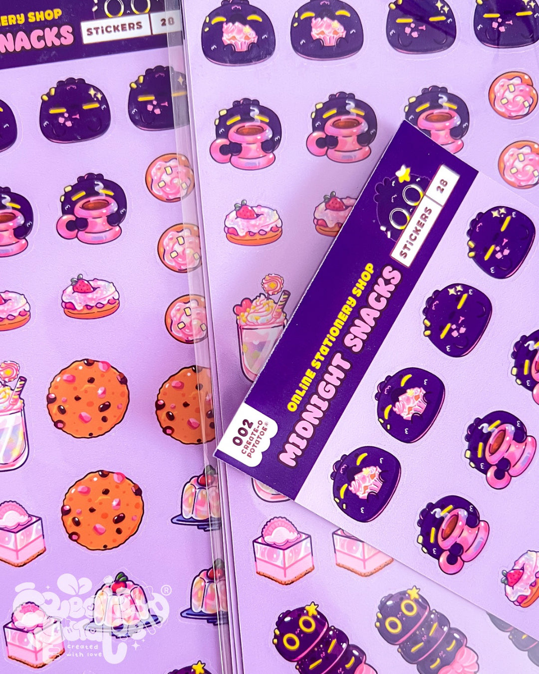 Midnight Snack Sticker Sheet