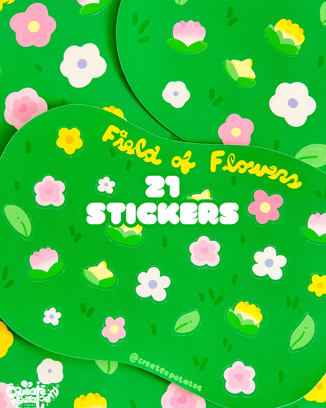 Field of Flowers Sticker Sheet