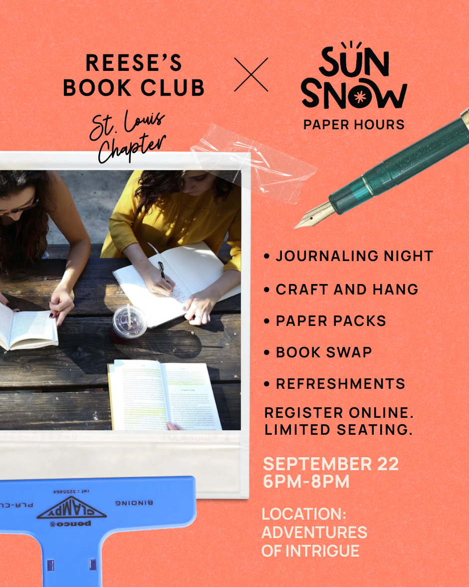 Reese's Book Club x SunSnow: Paper Hours