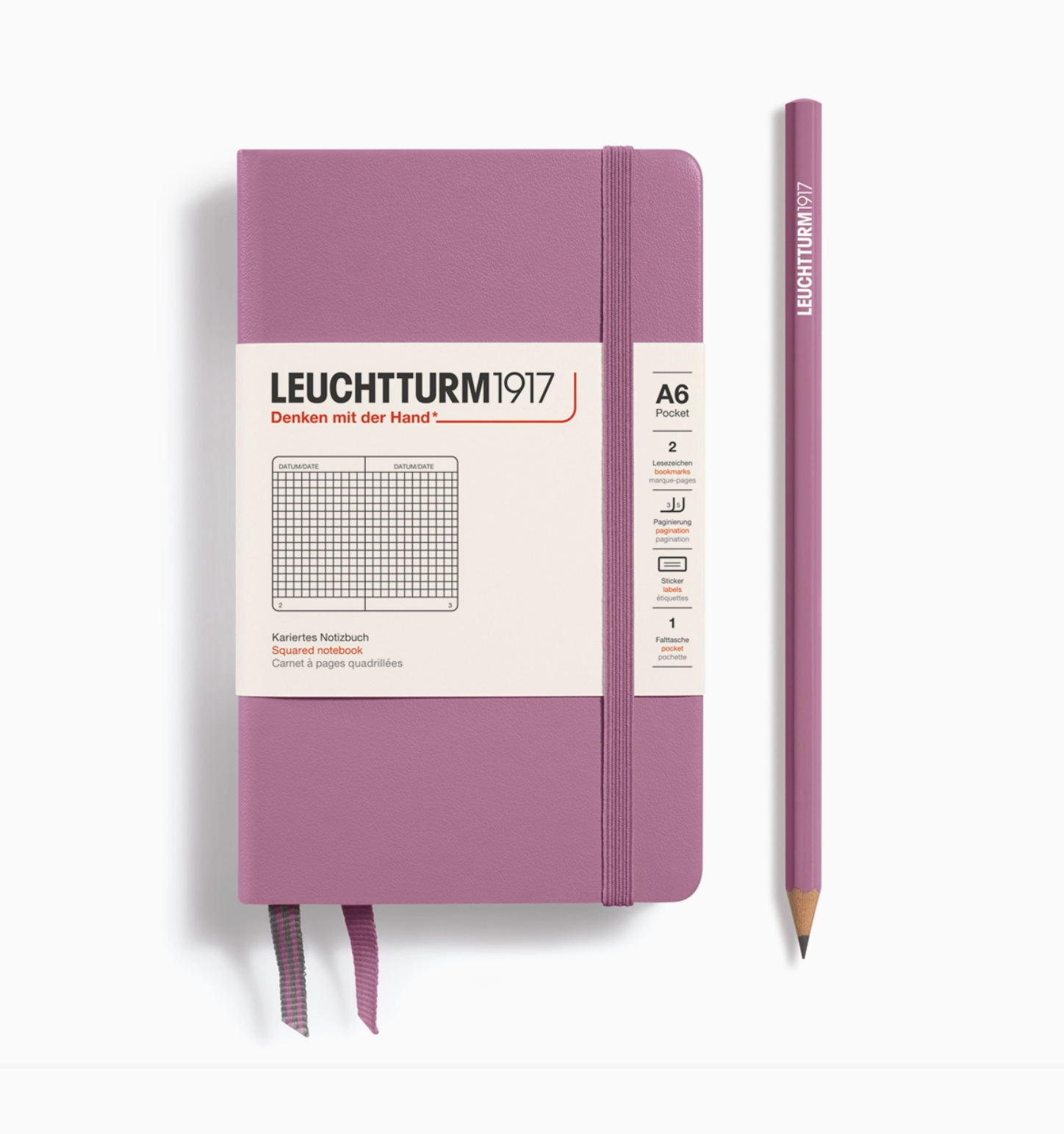 Leuchtturm1917 Pocket Notebook – A6 Squared