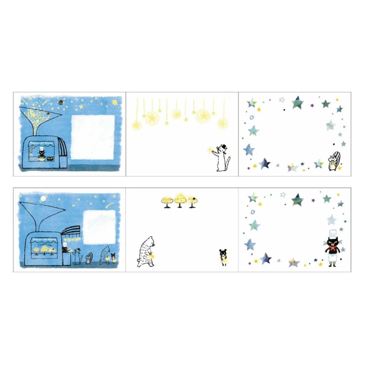 Shinzi Katoh: Sticky Note Roll – Celestial Cookies
