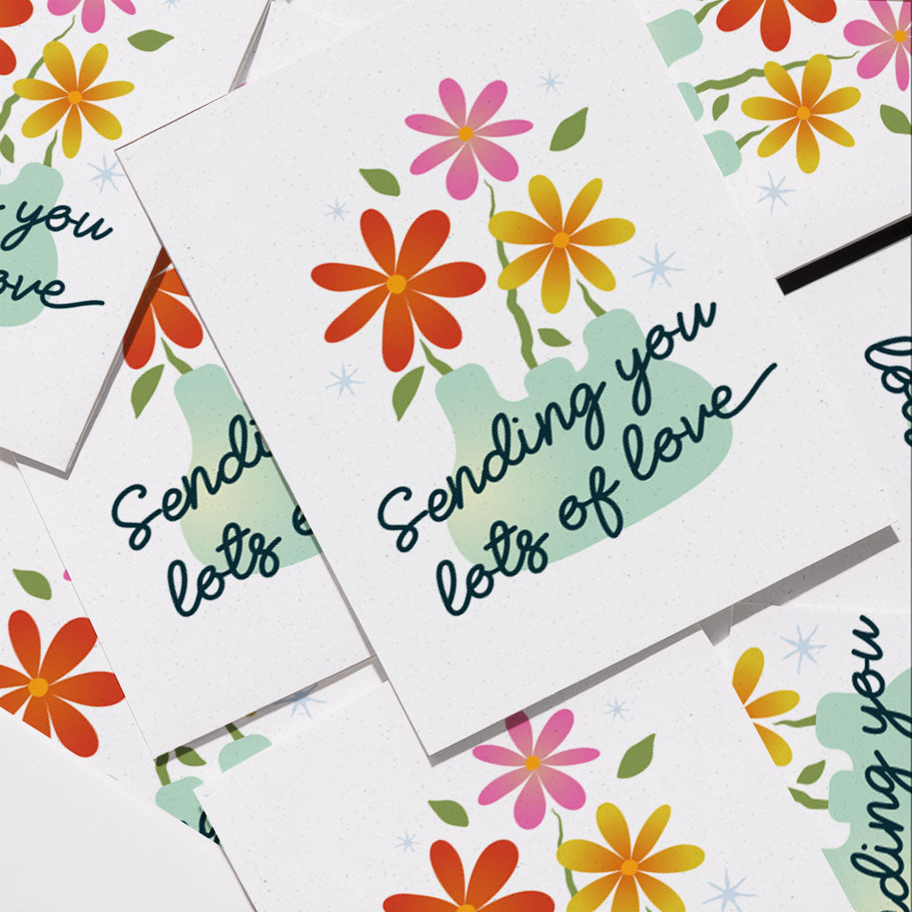 Sending You Love Greeting Card