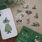 Moomin Glitter Flake Stickers – Snufkin