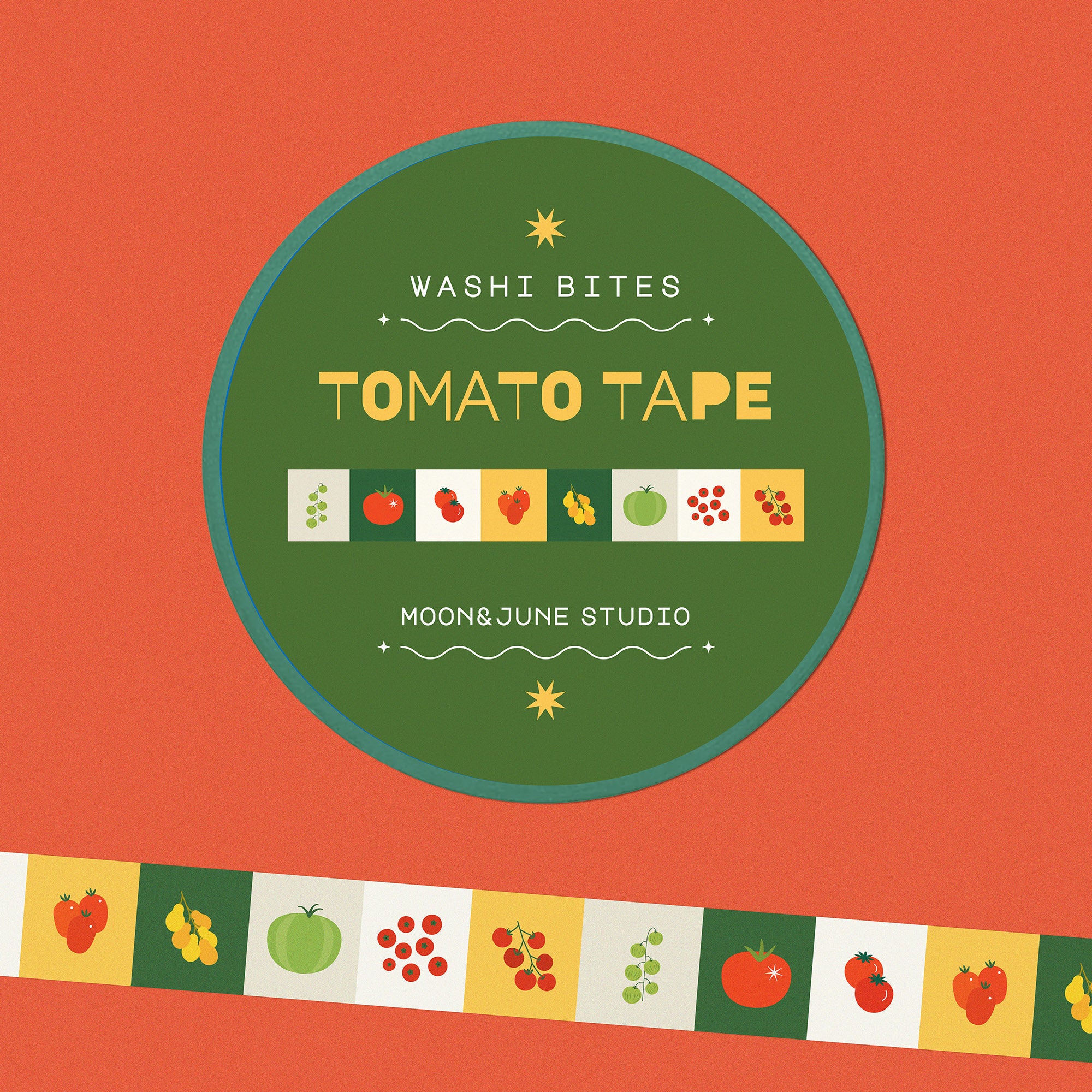Tomato Washi Tape