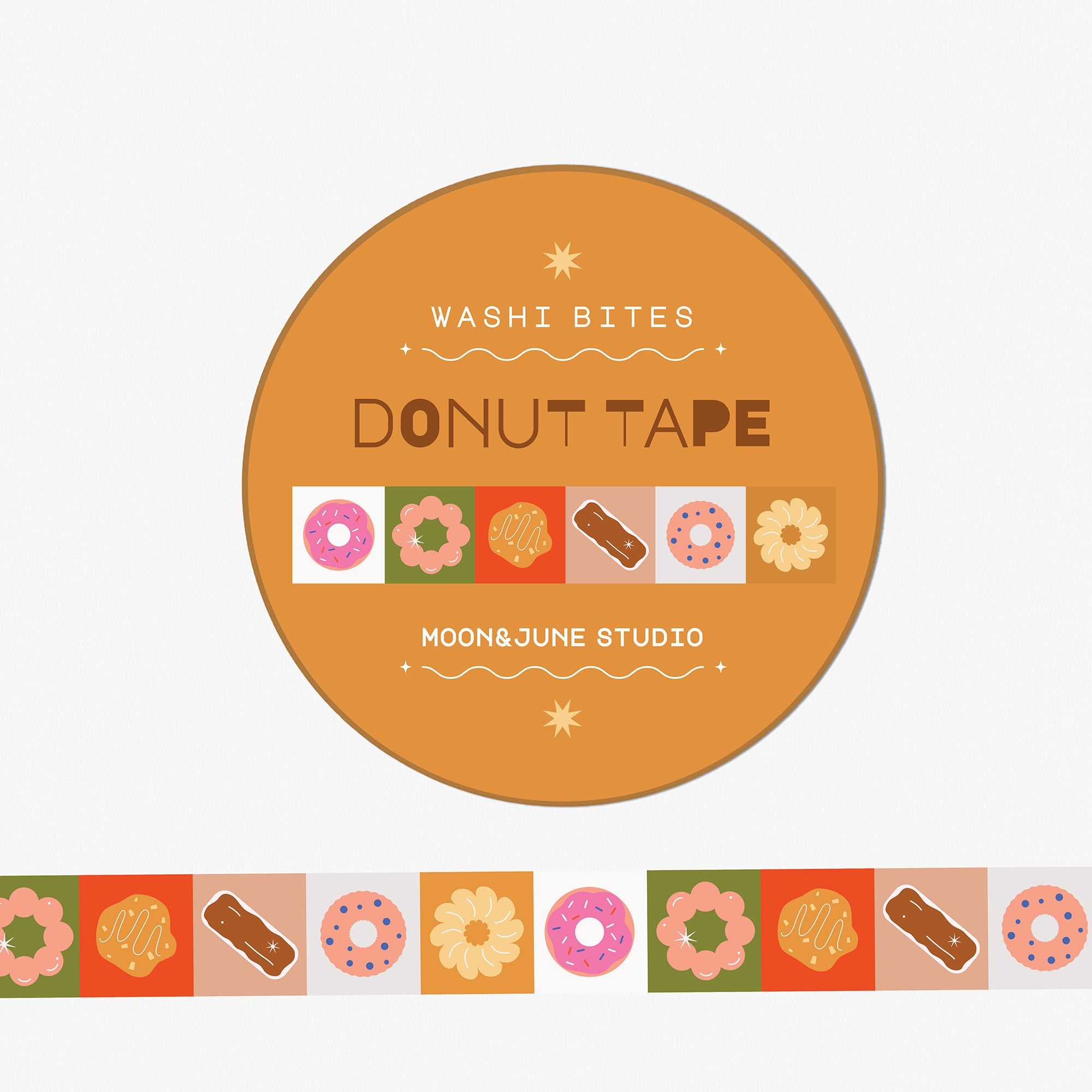 Donut Washi Tape – Moon&June Studio