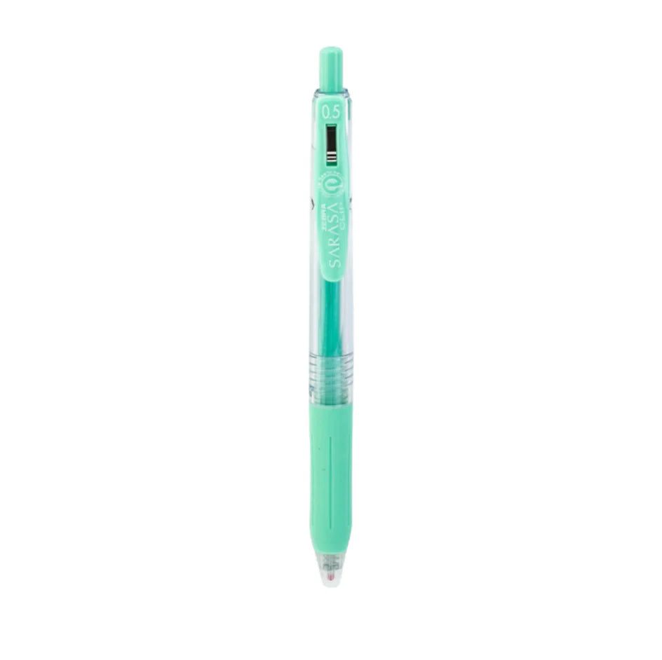 Zebra Sarasa Clip Gel Pen – Milky Colors