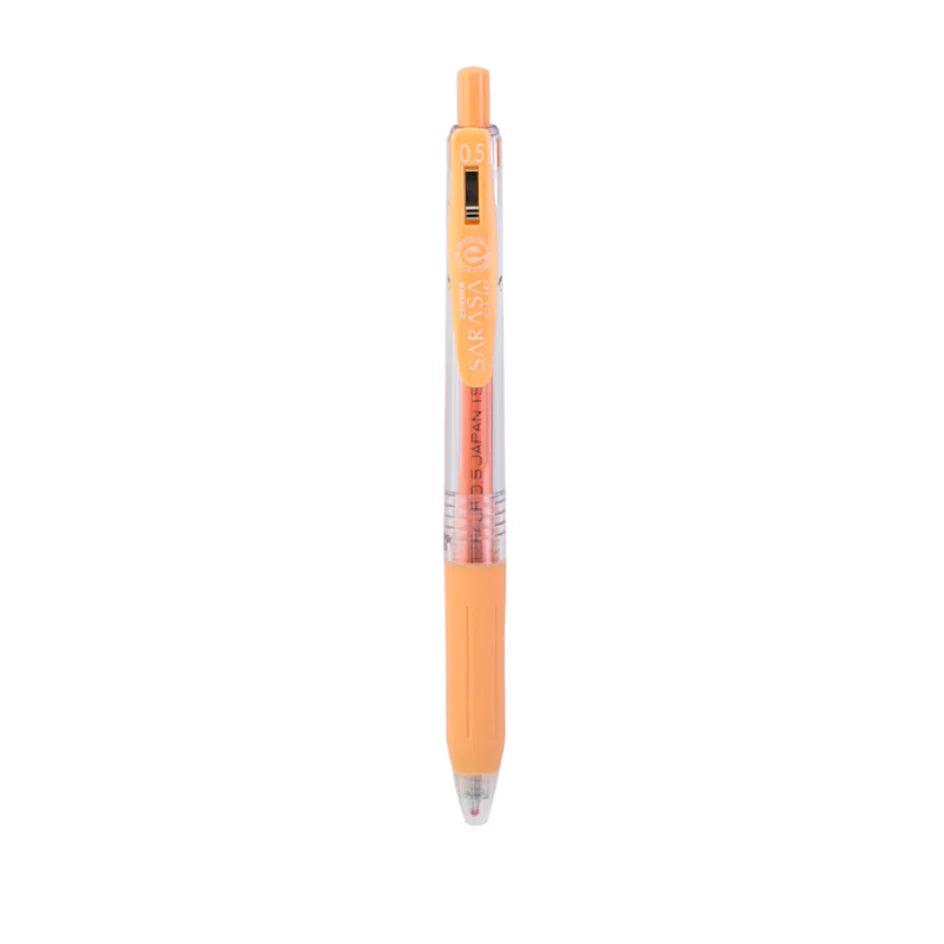 Zebra Sarasa Clip Gel Pen – Milky Colors