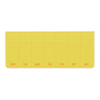Penco Sticky Memo Pad Weekly