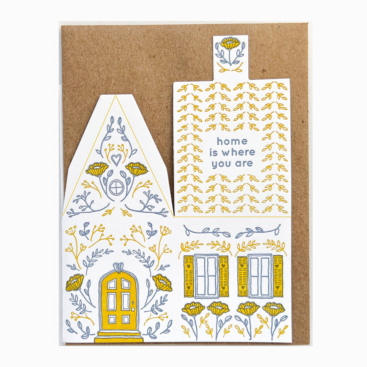 3D House Card – "Home is where you are"