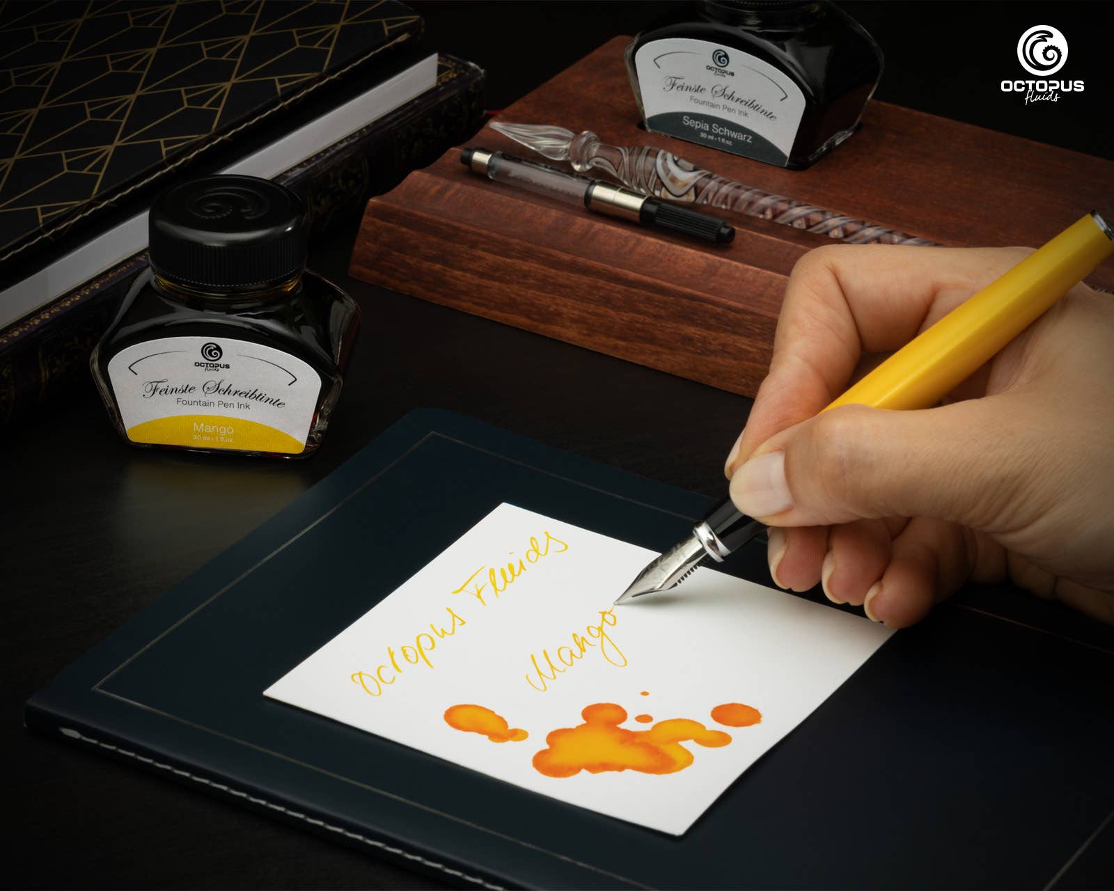 Octopus Fluids Writing Ink – Mango