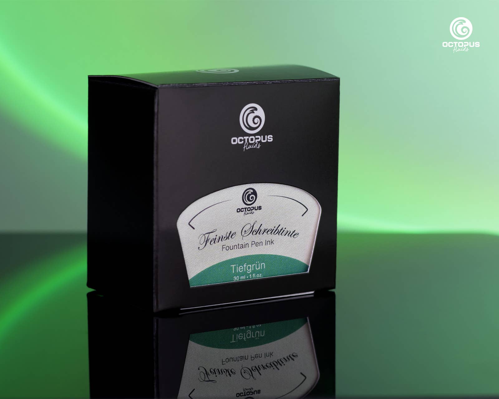 Octopus Fluids Writing Ink – Deep Green