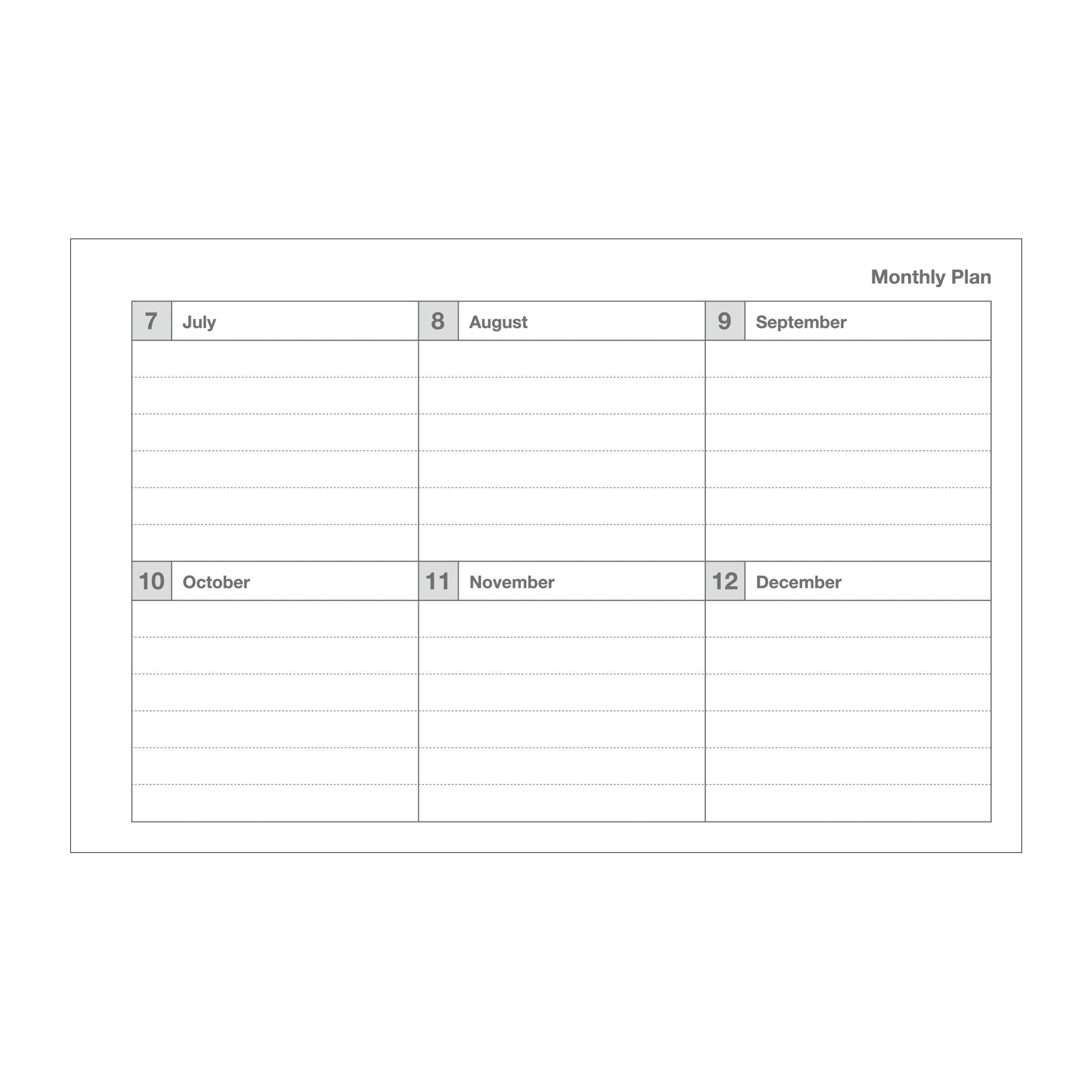 Pocket Size Weekly Planner Undated 58 Weeks Dayfree