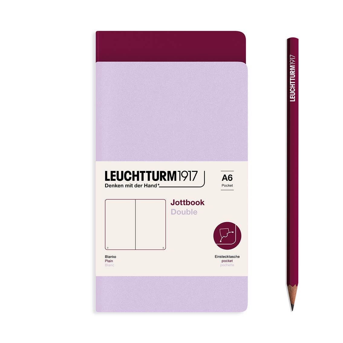 Leuchtturm1917 Jottbook - Lightweight Notebook Alternatives – Packs of 2