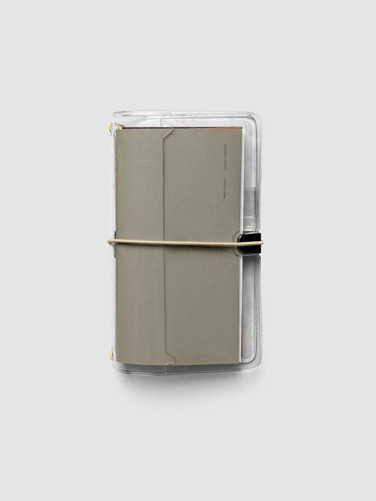 Clear Vinyl Travel Notebook Cover | Pocket Plus