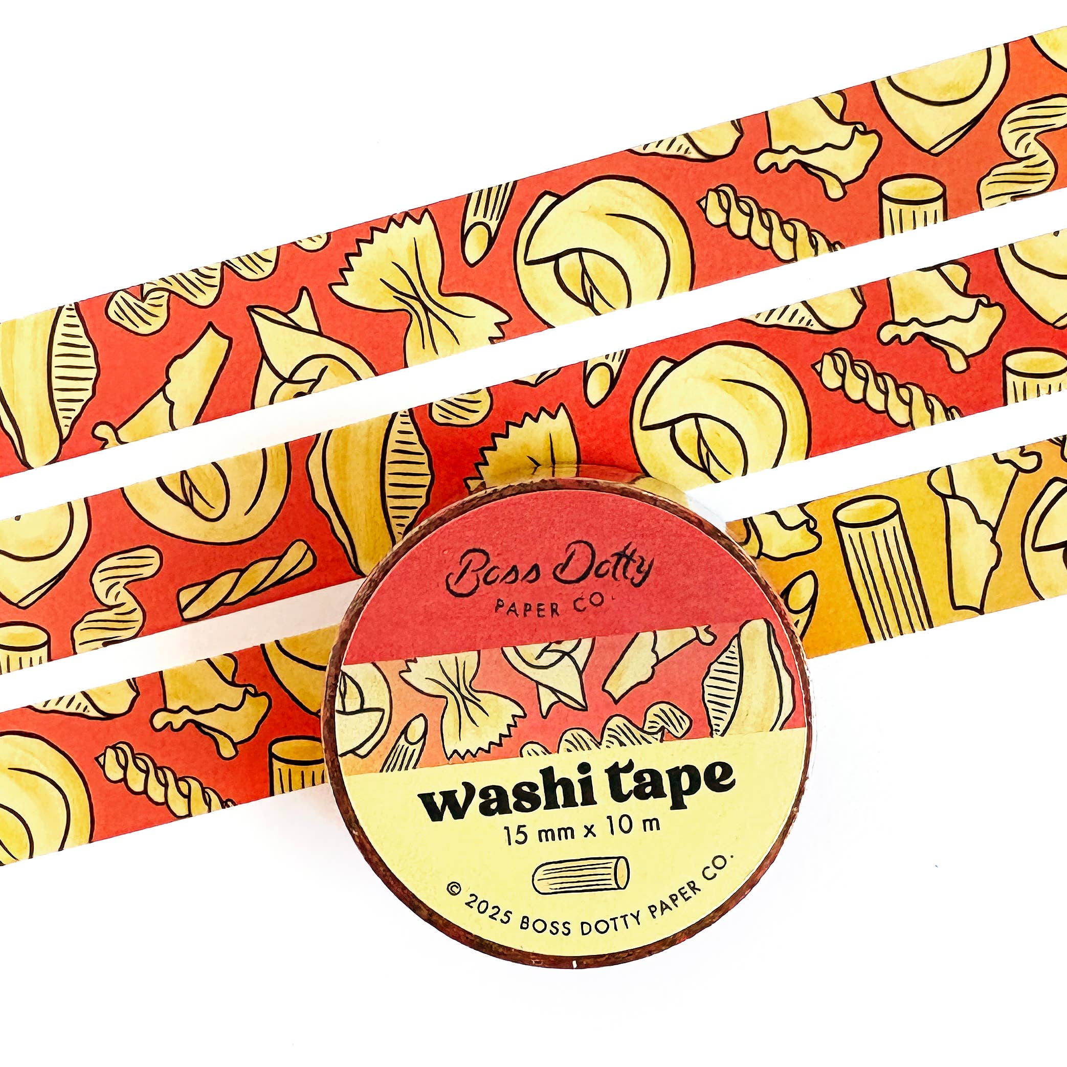 Pasta Washi Tape – Boss Dotty Paper