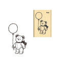 Wood Stamp – Balloon Bear