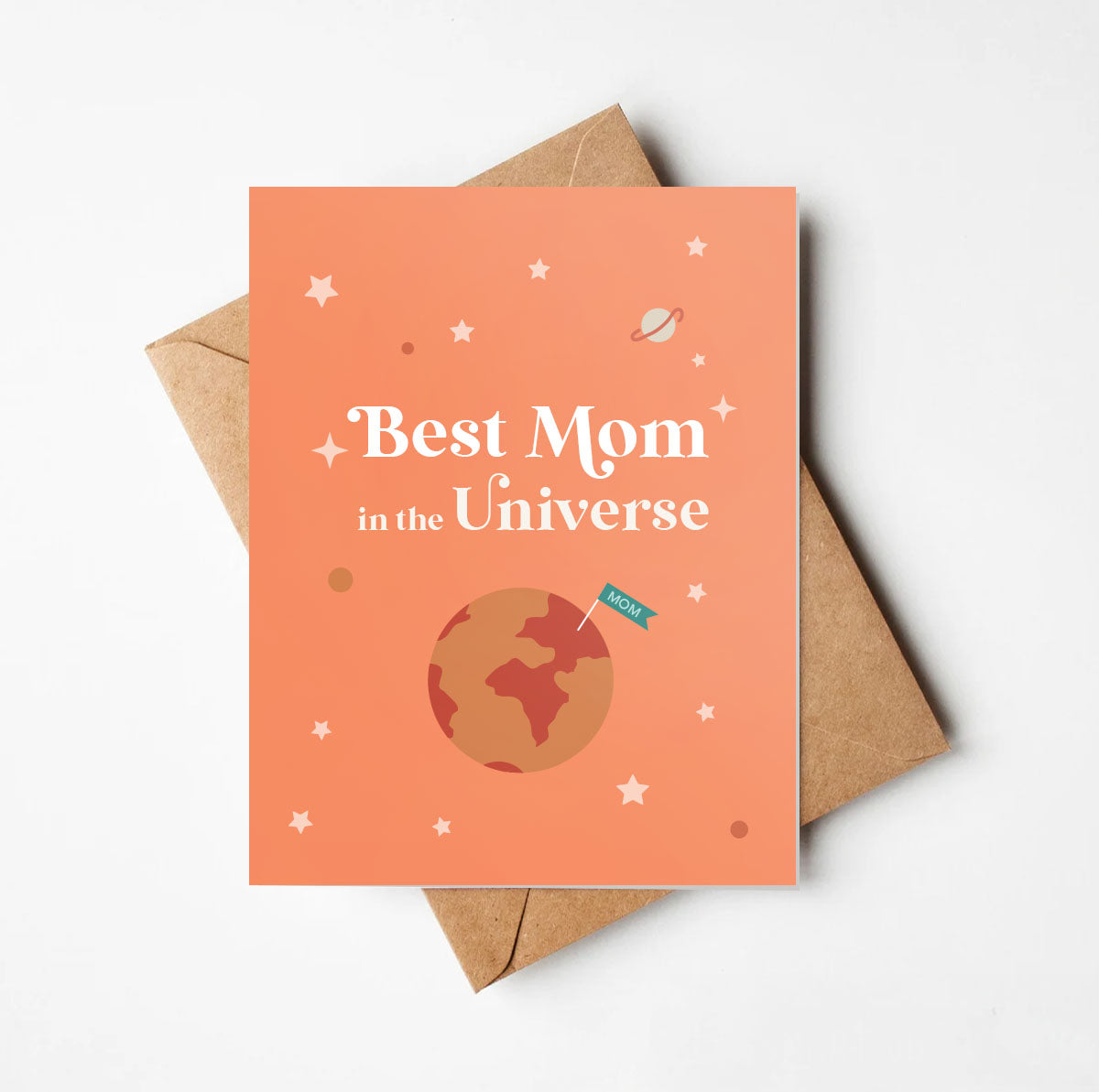 Best Mom in the Universe Greeting Card