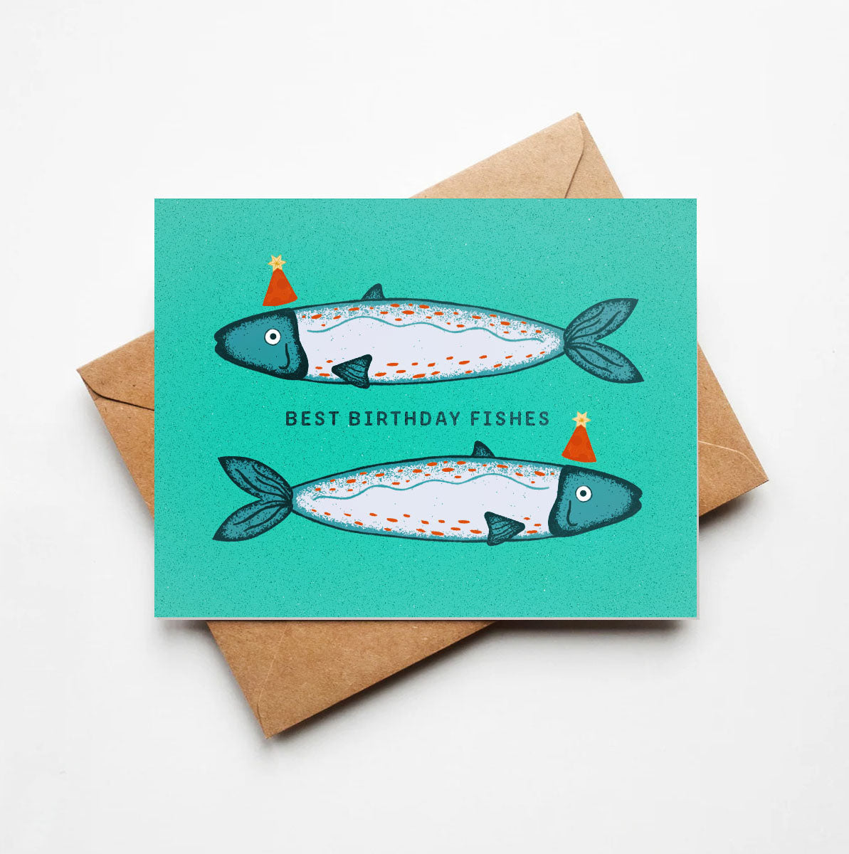 Best Birthday Fishes Greeting Card