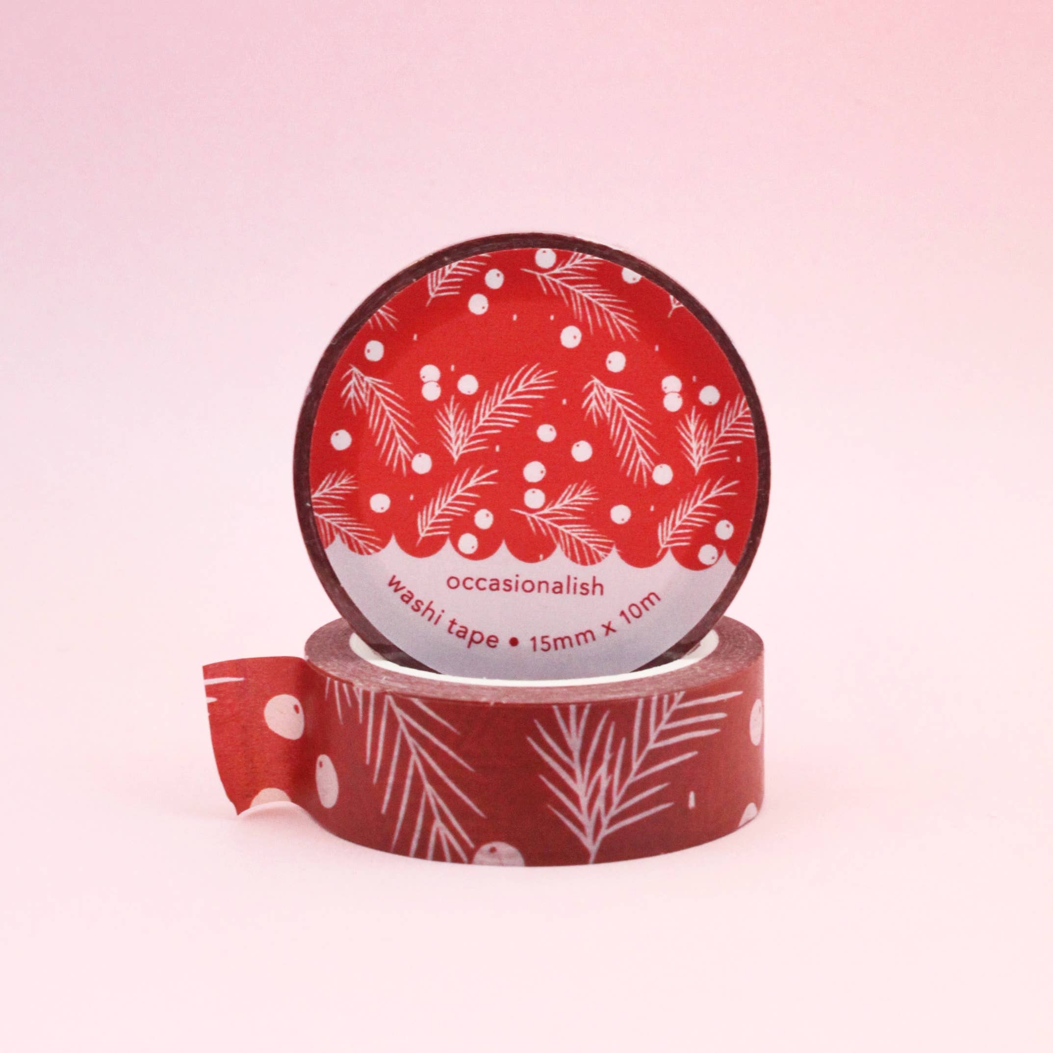 Winter Berry Washi Tape