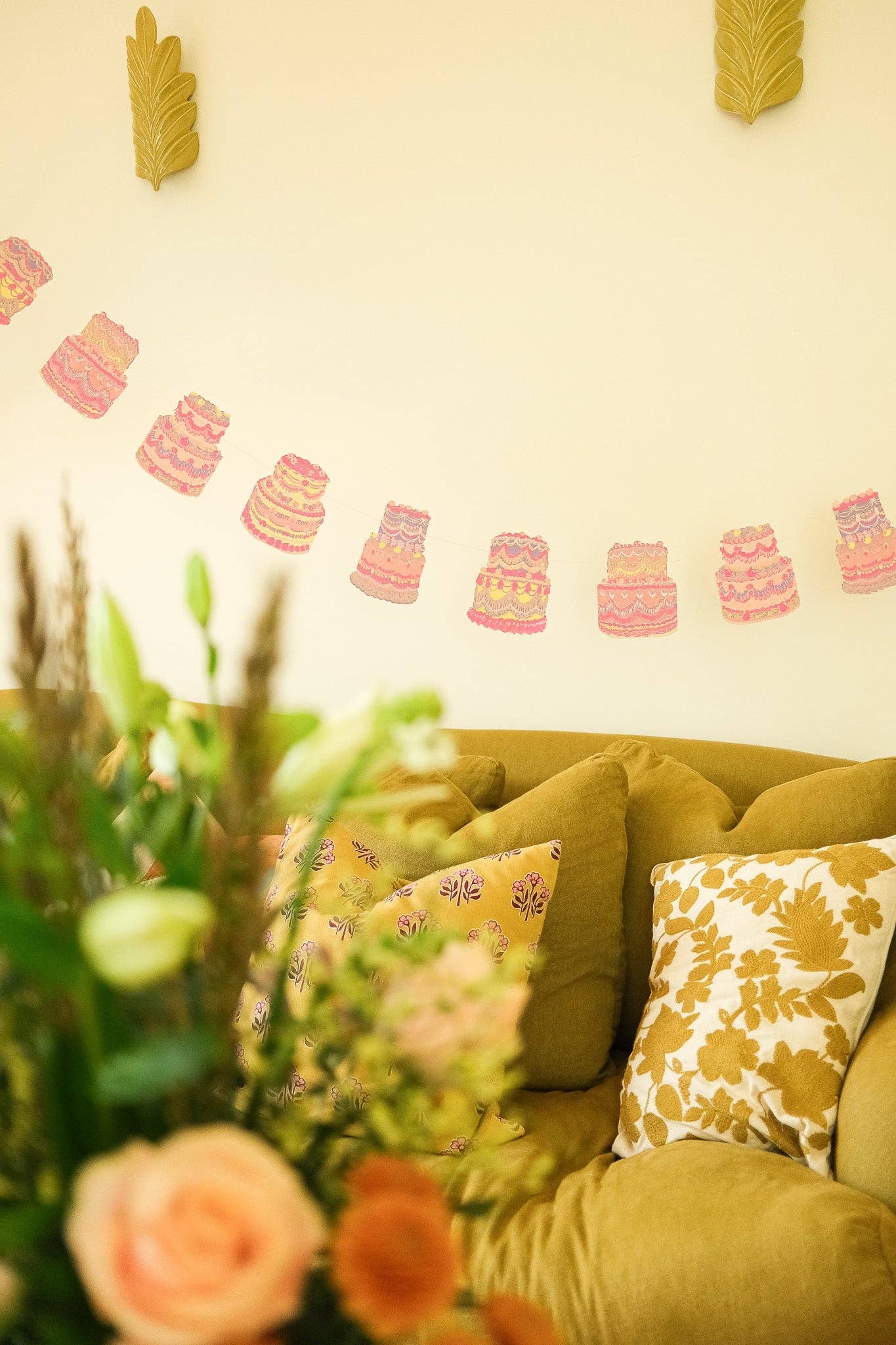 Celebration Cakes – Sewn Garland (East End Press)