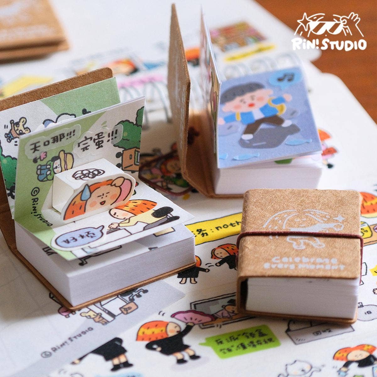 Mini Notebook – Style C Artist